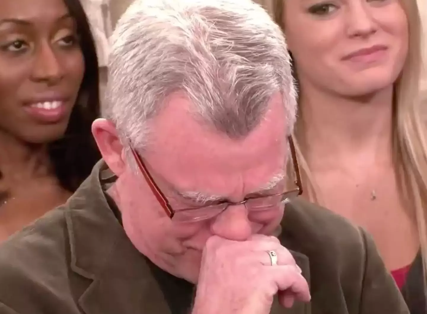 Dad Michael was overwhelmed.