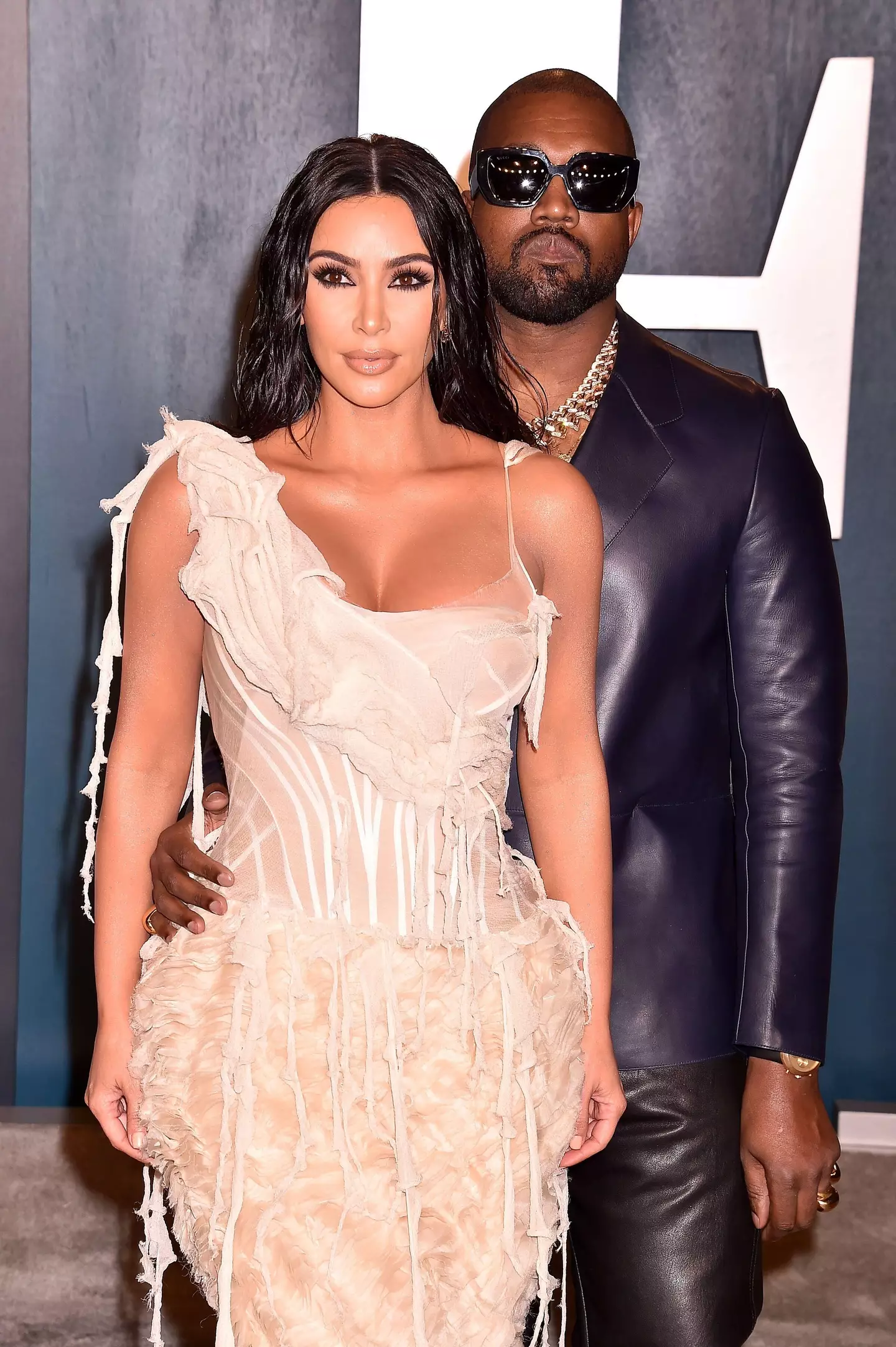 Kanye and Kim split last year (