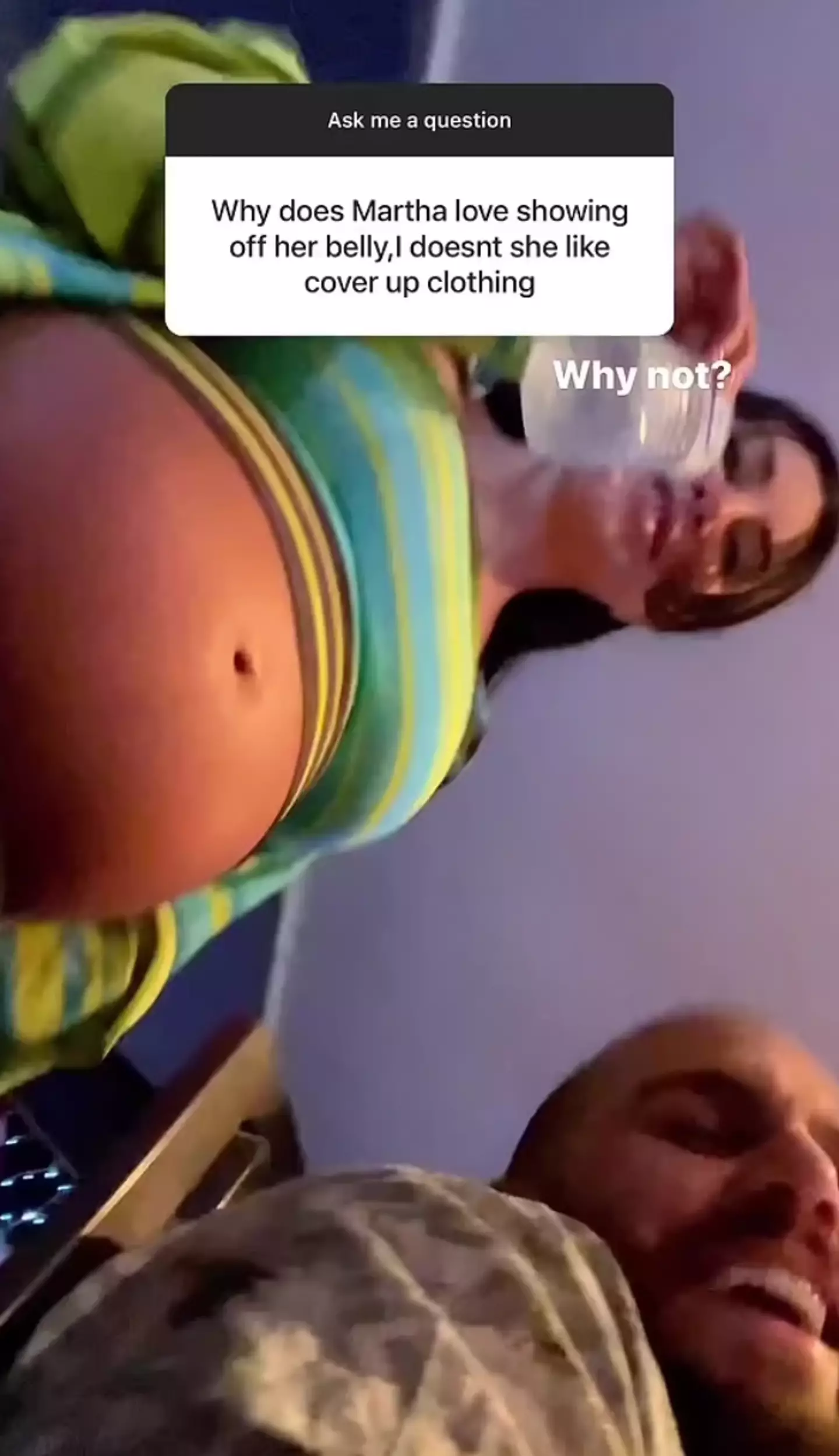 Married at First Sight Australia star Martha Kalifatidis has been criticised by cruel trolls for showing off her growing baby bump.