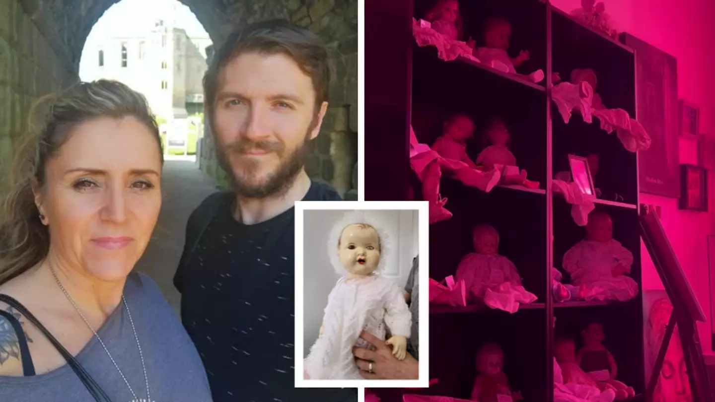 Couple Capture 'Haunted' Doll Moving On Camera