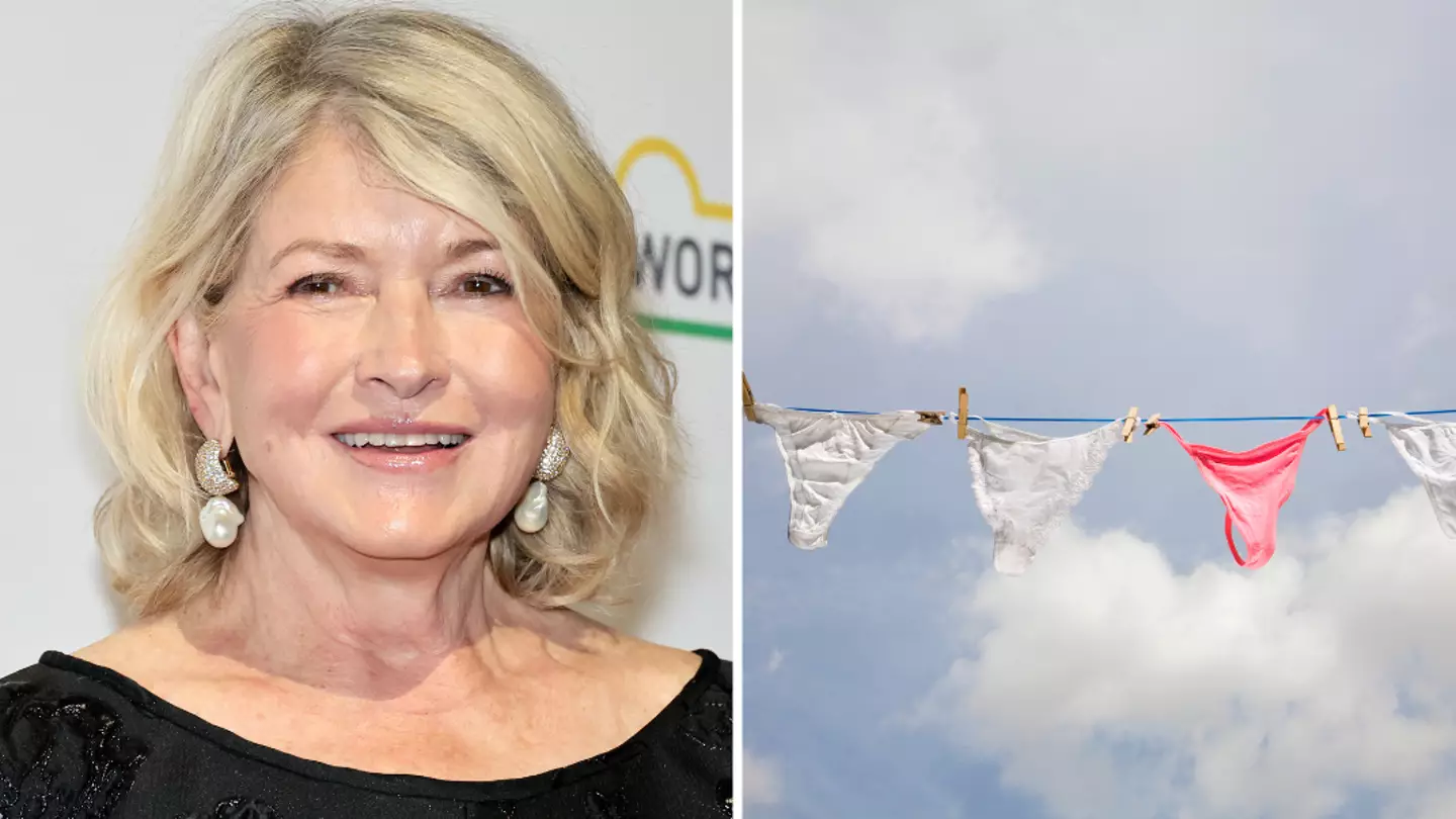 Martha Stewart has extremely controversial underwear admission and it's not for everyone