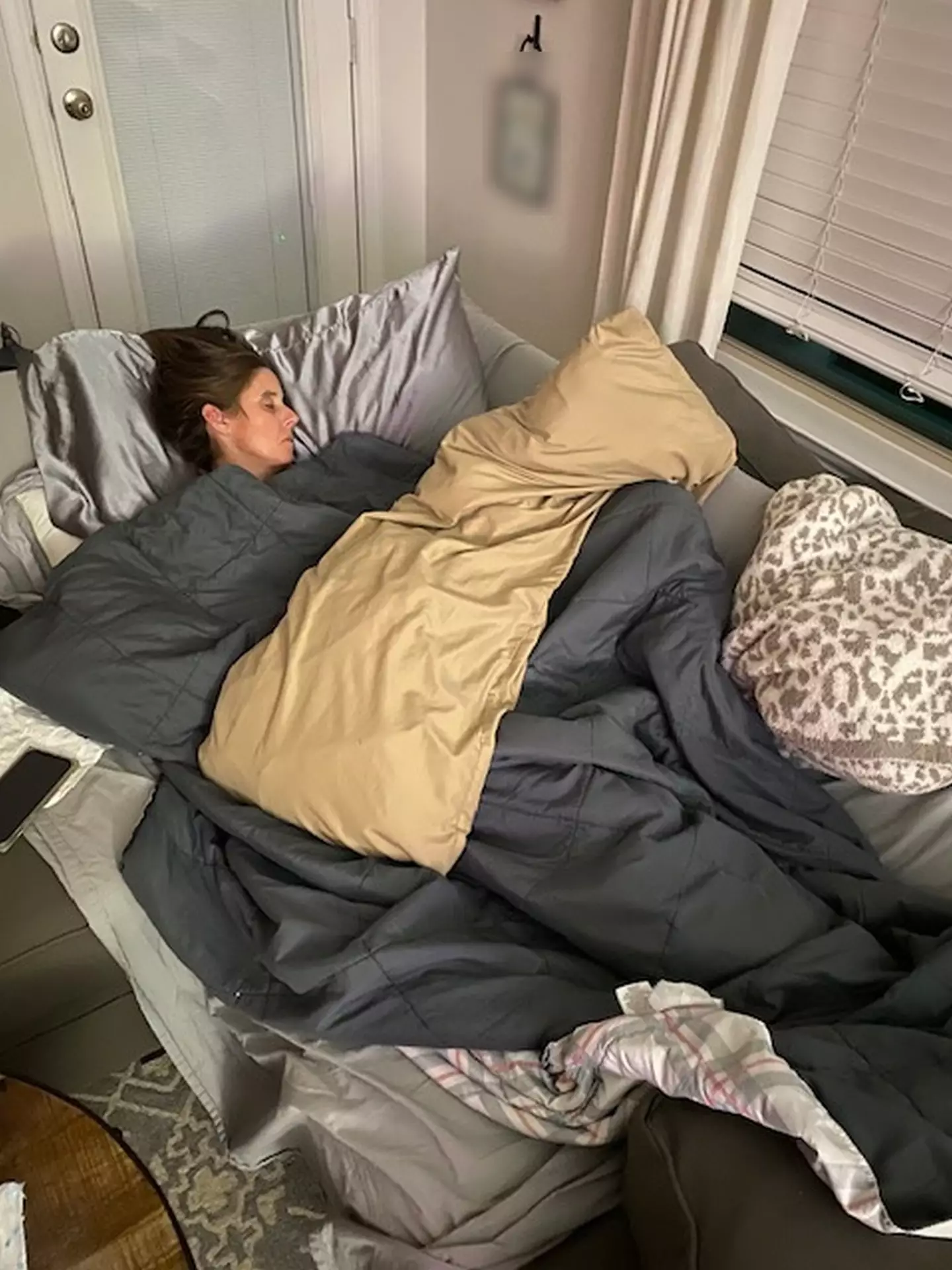 After five days in hospital, Ashley was discharged (Kennedy News and Media)