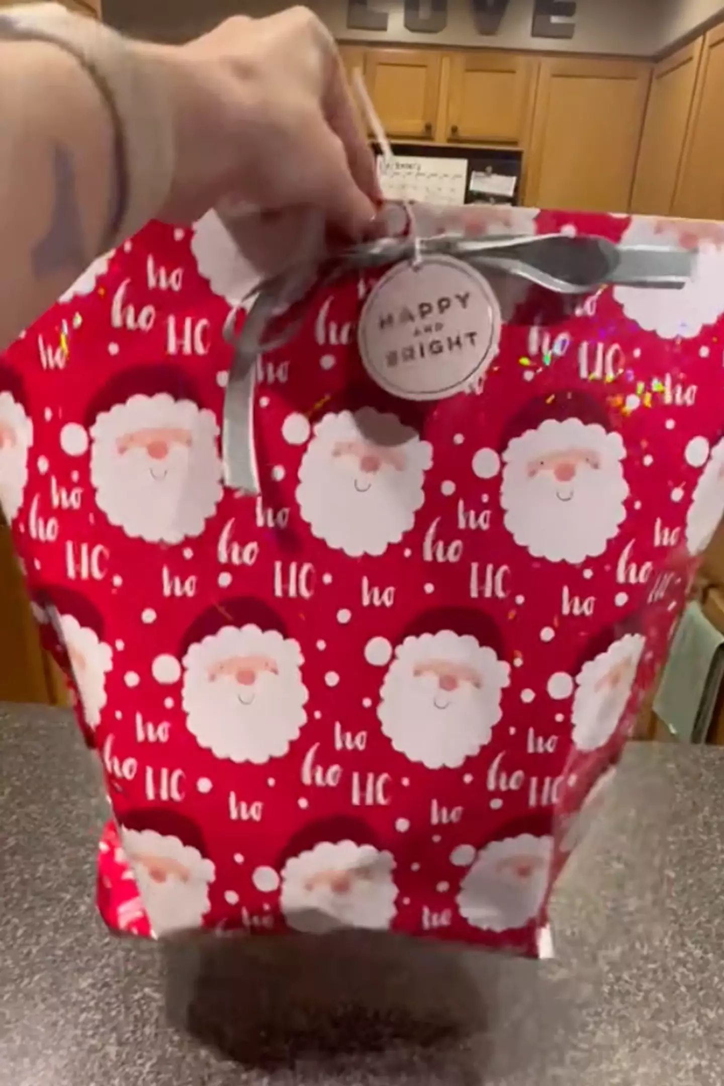 Viewers couldn't get enough of the festive hack.