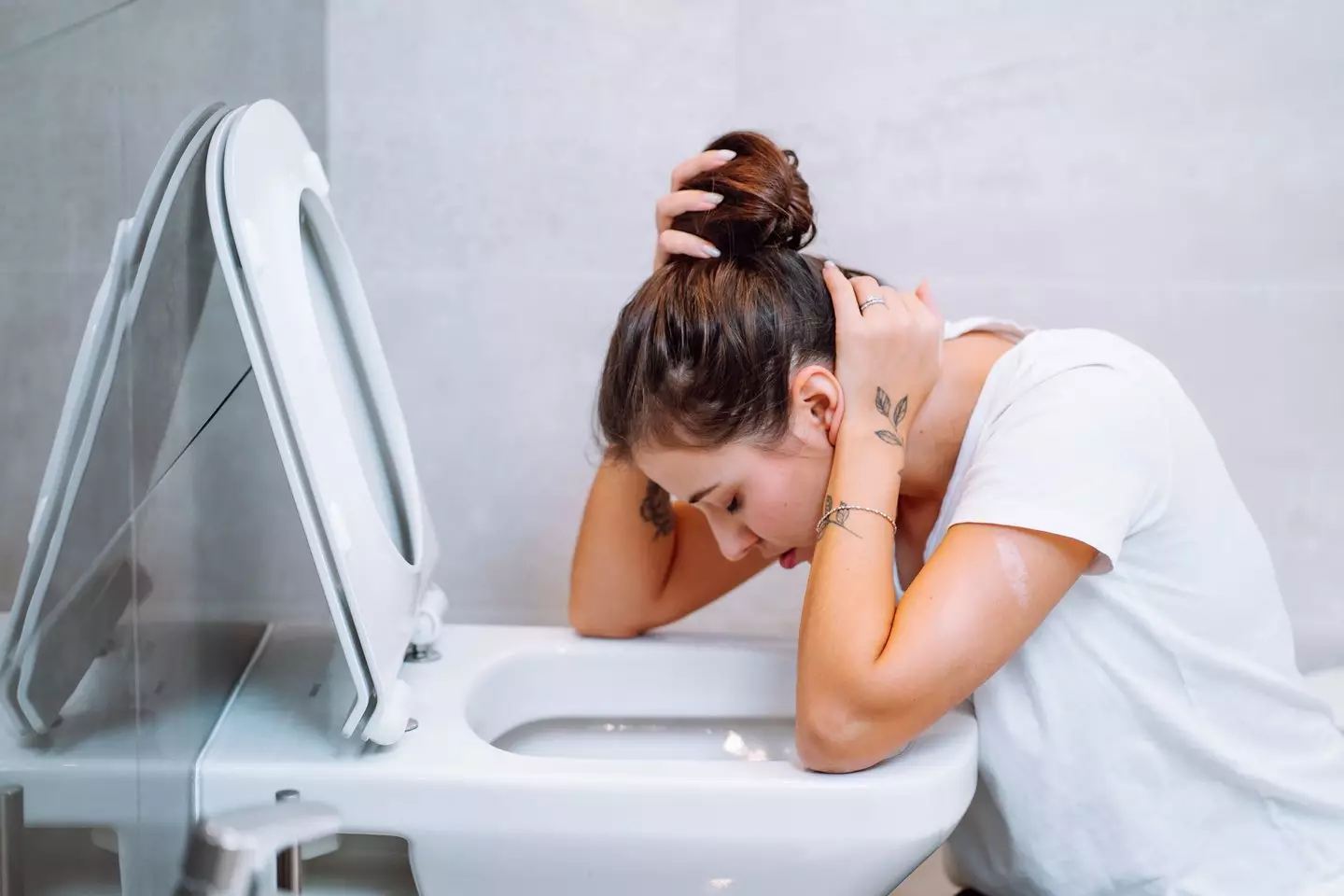 The UK is seeing a surge of norovirus cases the past few weeks (Getty Stock Images)