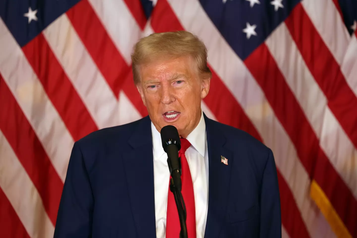 Donald Trump also made hateful remarks online (Michael M. Santiago/Getty Images)
