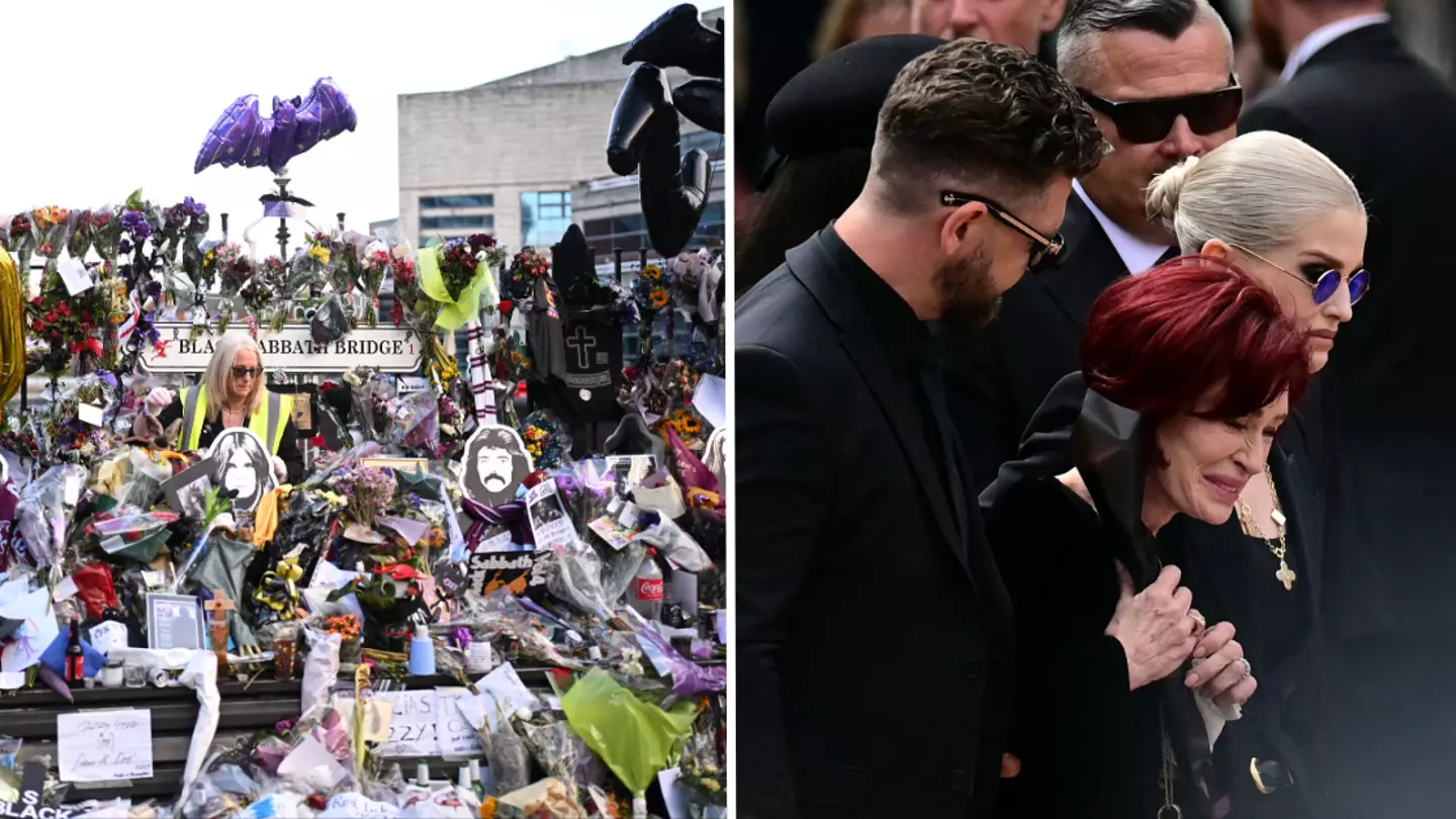 Ozzy Osbourne's funeral had subtle colourful tribute with emotional meaning behind it