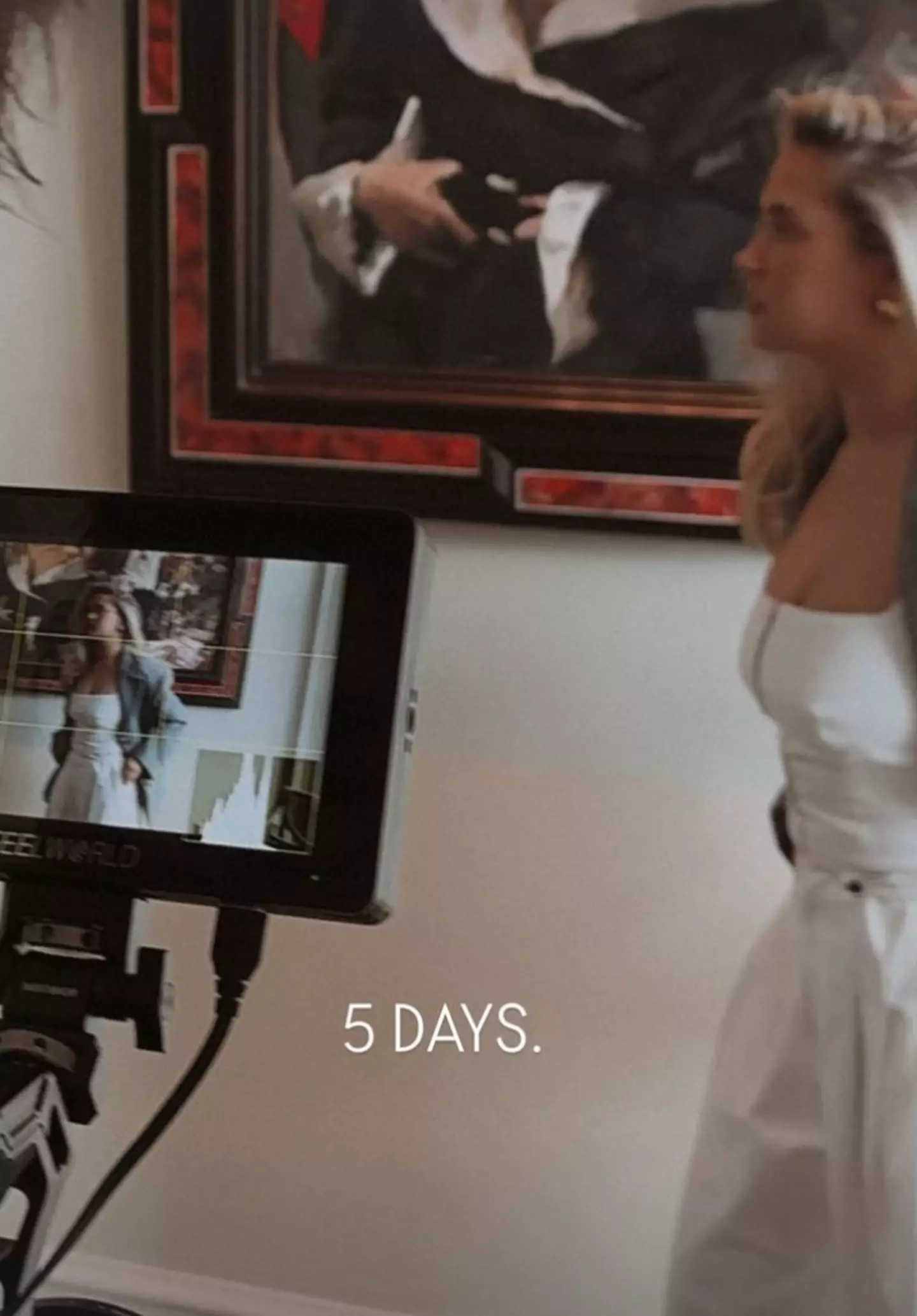 Molly teased a new project during her return to Instagram (Instagram/@mollymae)
