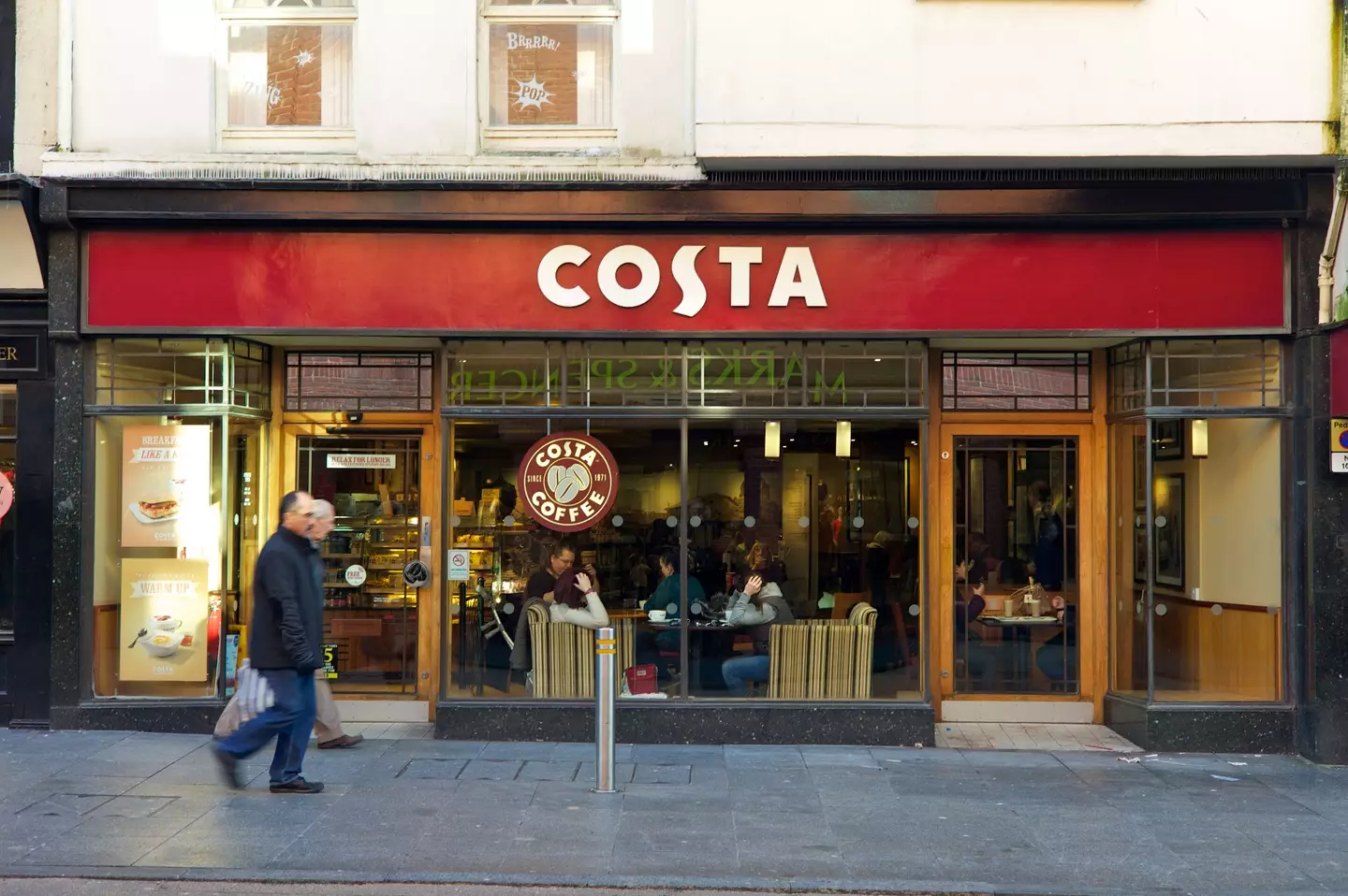 Costa Coffee customers have been left fuming after an increase in prices at the popular chain.