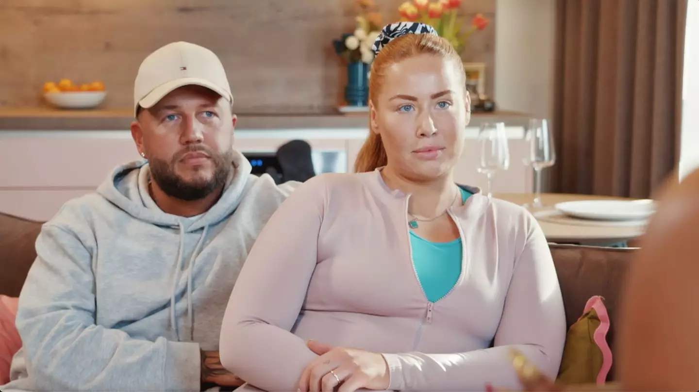 The pair's marriage did not last following the show. (Channel 4)