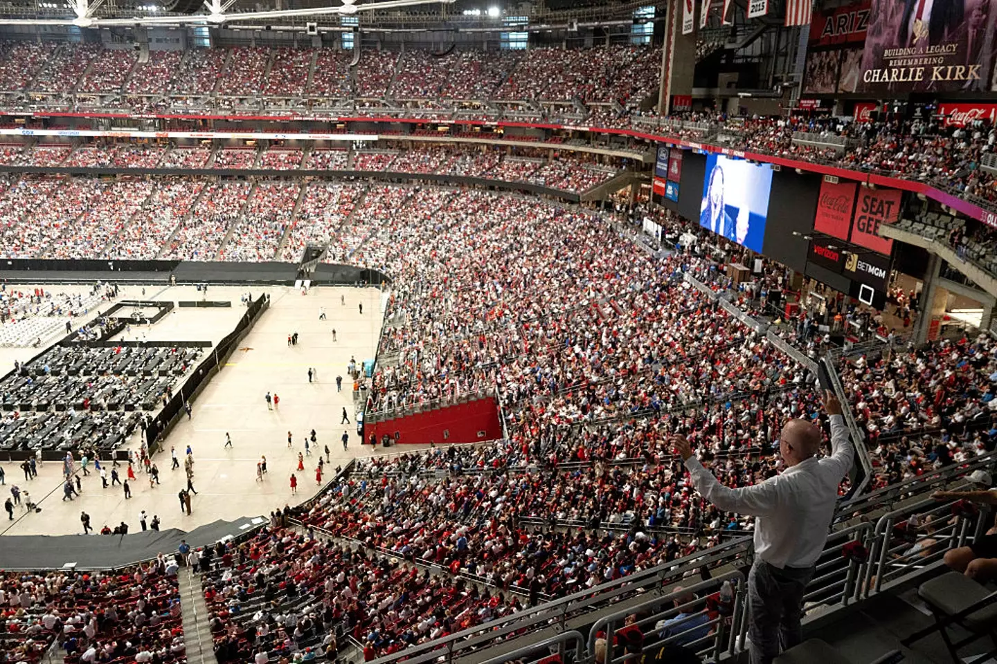 There are strict security measures in place for those attending (Bloomberg/Getty Images)