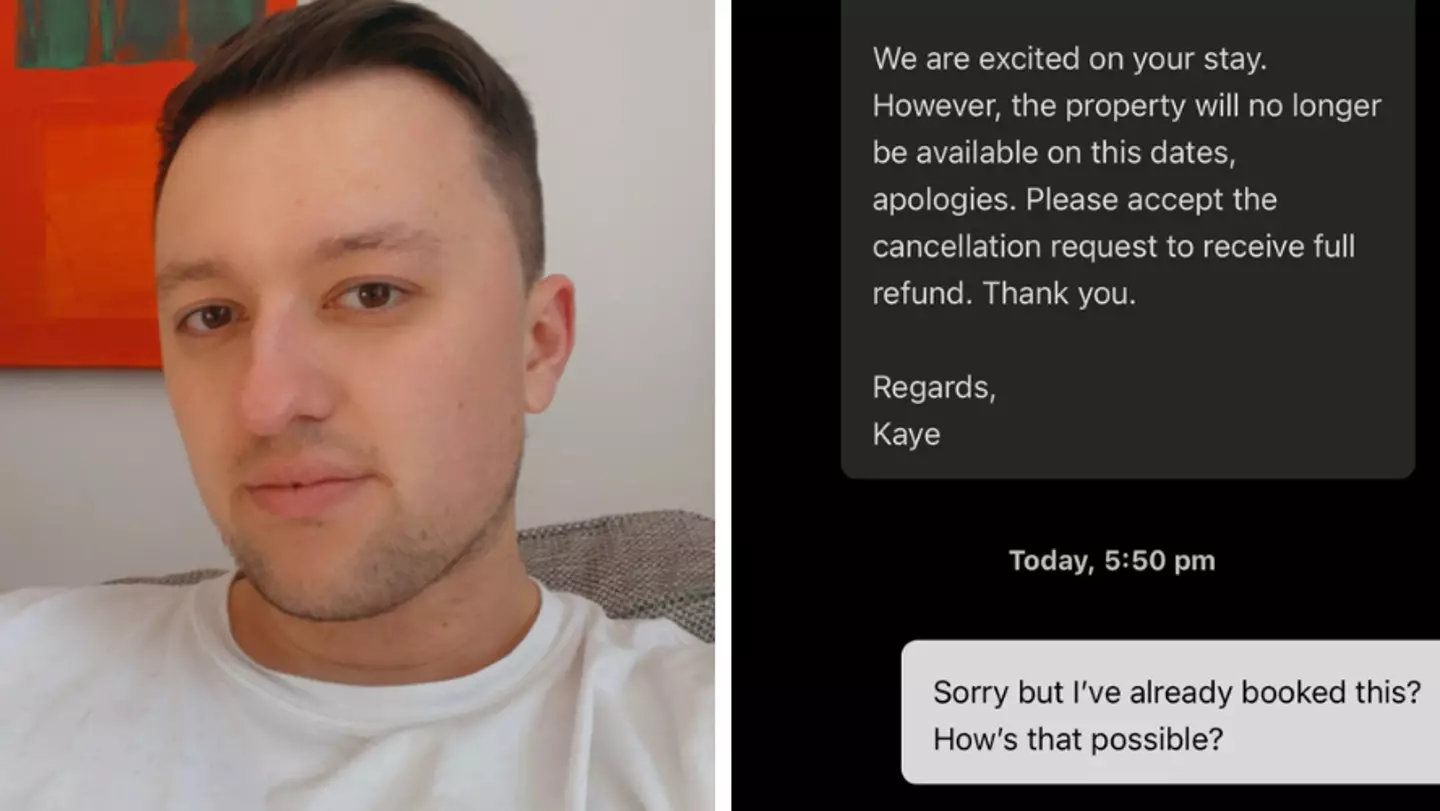Man furious after apartment he rented during Eurovision is cancelled and reappears for £20,000