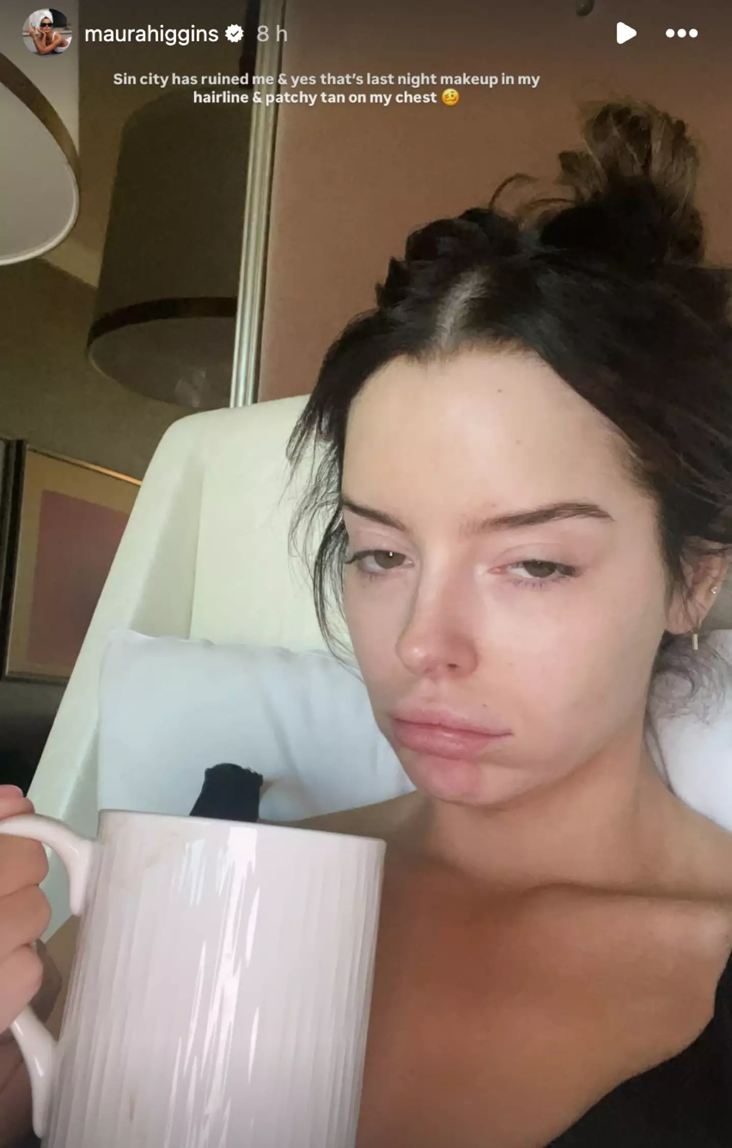 Maura Higgins has been sharing snaps from Las Vegas, sparking fans' concern that she dropped out of the line-up (Instagram/@maurahiggins)