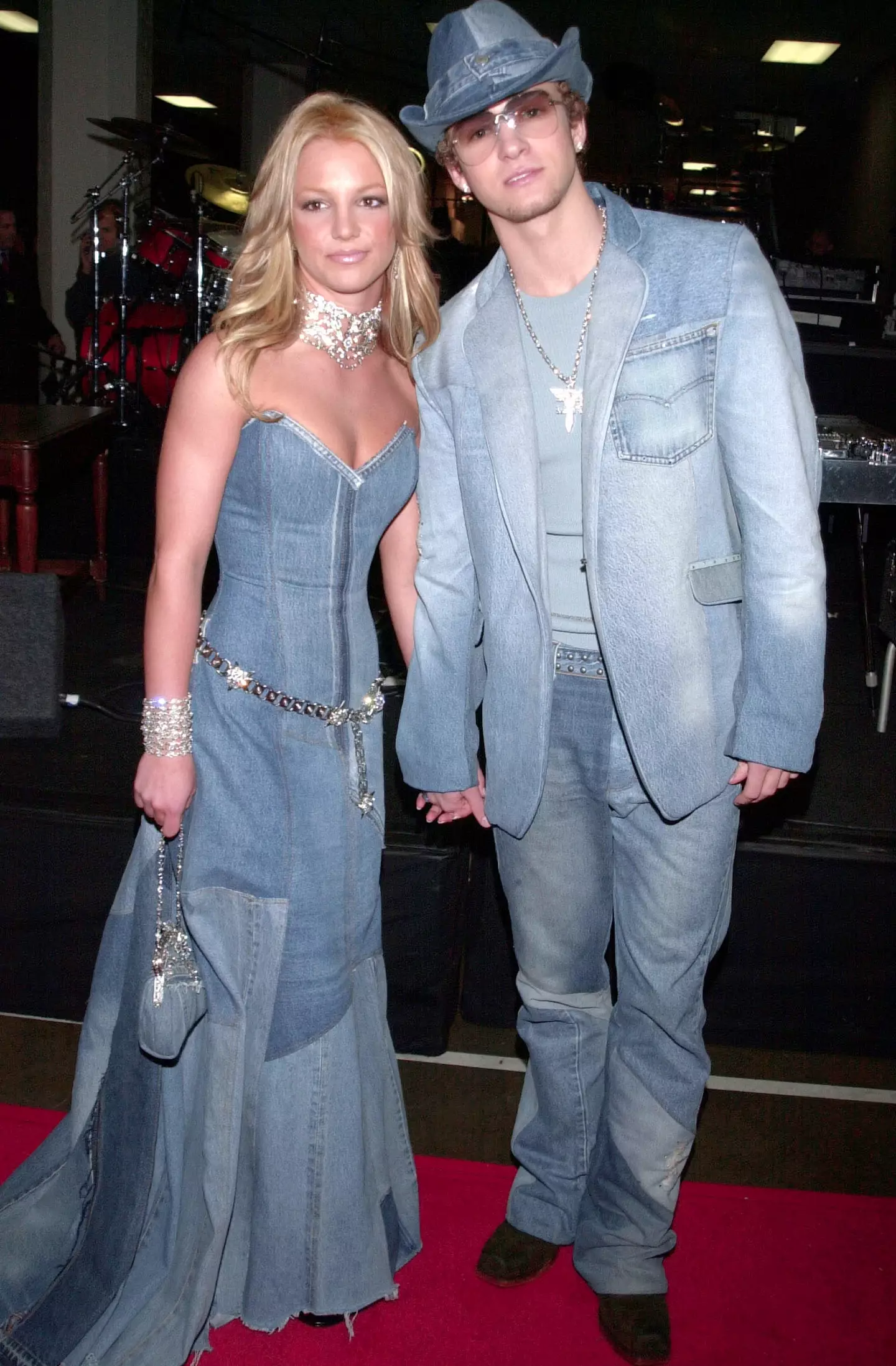 Britney and Justin were huge fans of denim looks (Frank Trapper/Corbis via Getty Images)