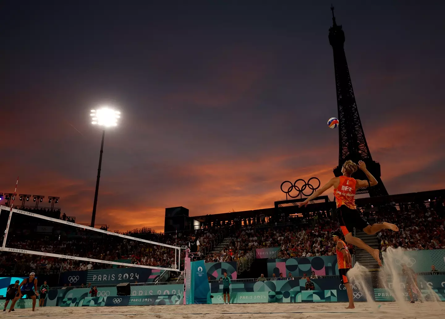 The NOC permitted Van de Velde to compete (Elsa/Getty Images)