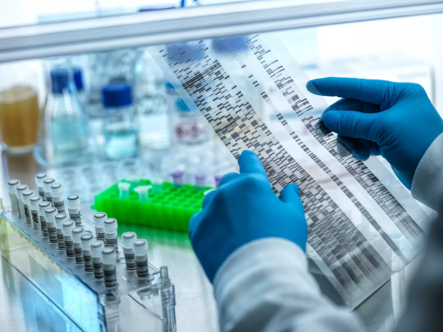 The man was left shocked by his DNA results.