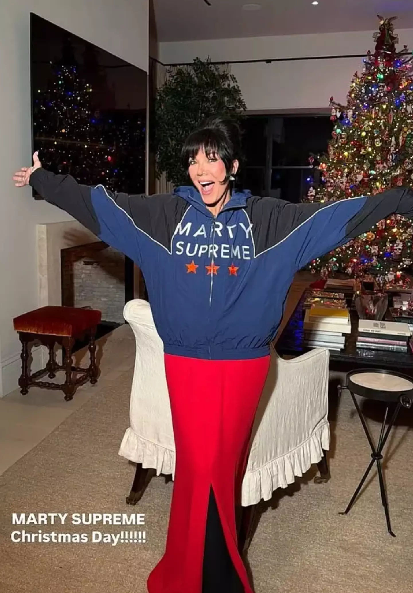 Mum Kris has also given the actor her approval (Instagram/@krisjenner)