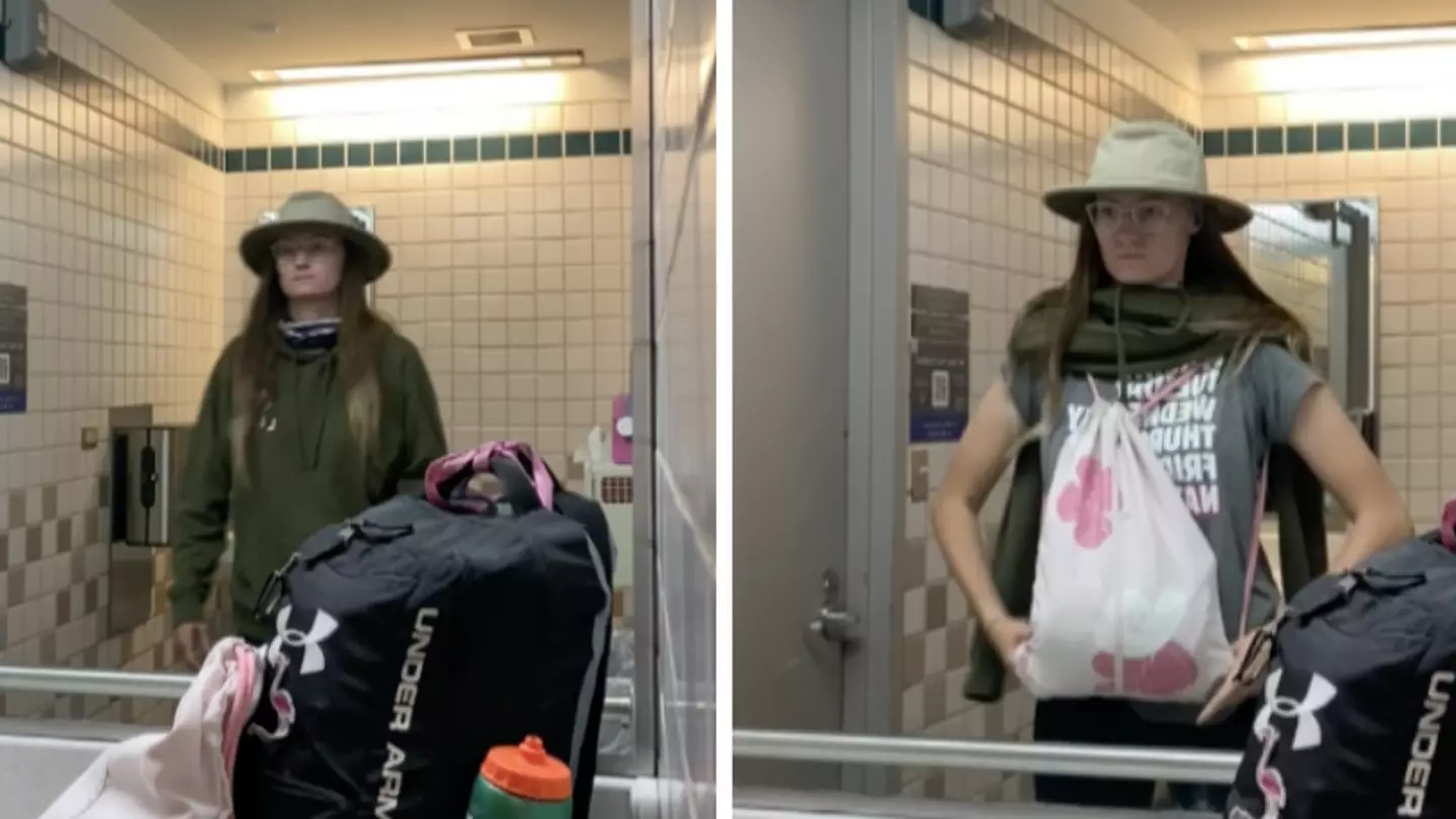 People Are Loving This Woman's Hack For Sneaking Extra Hand Luggage Onto Plane