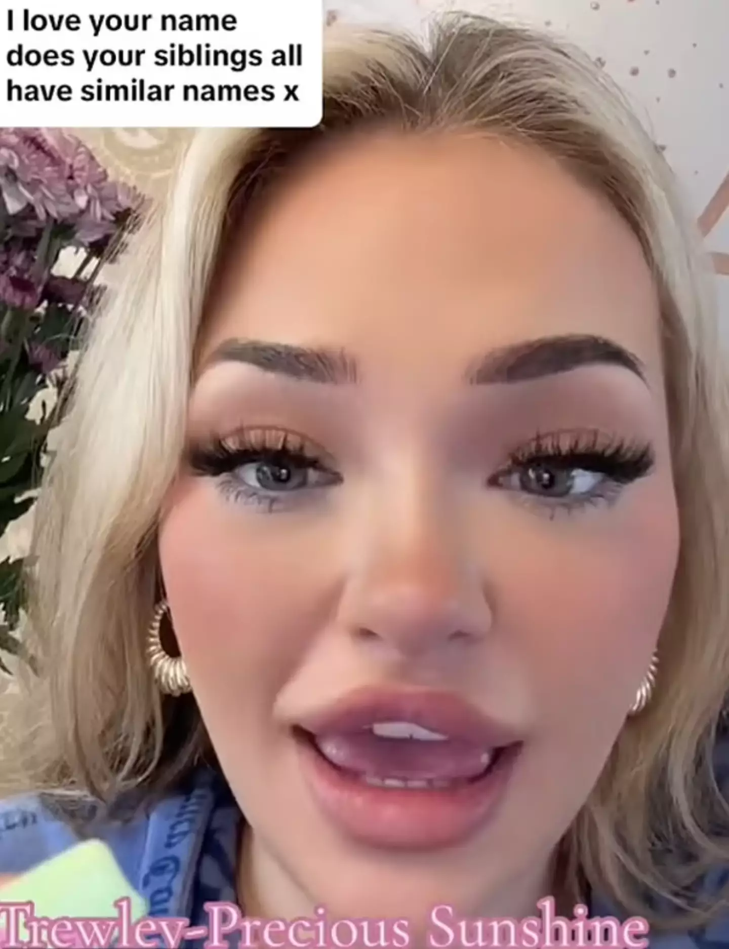 Trewley-Precious Sunshine revealed the names of her siblings.