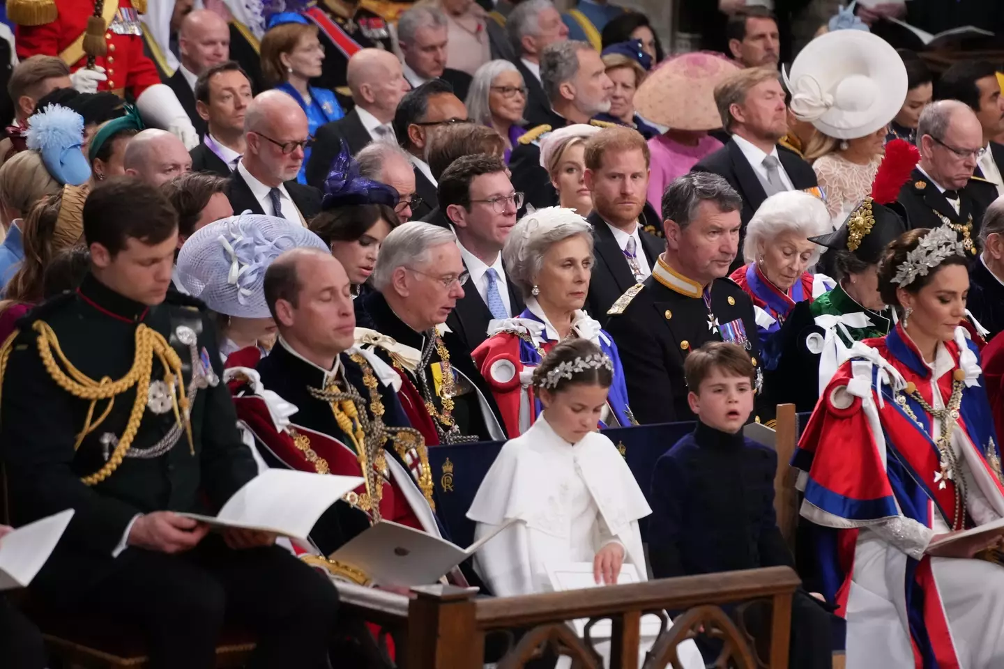 The brothers were not seen speaking at their father's Coronation last year (Victoria Jones - WPA Pool/Getty Images)
