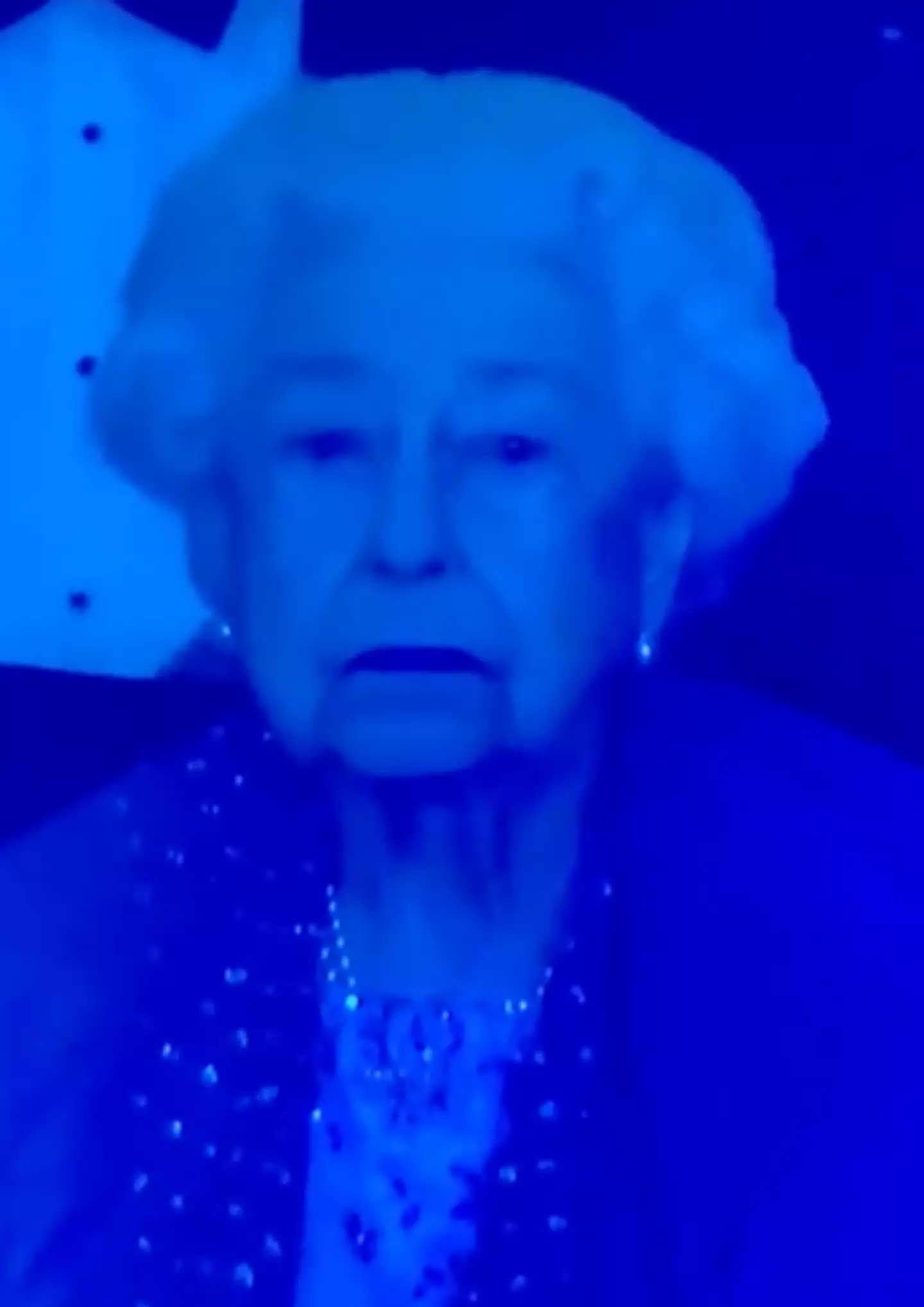 Queen Elizabeth had a hilarious reaction to Alan's speech.
