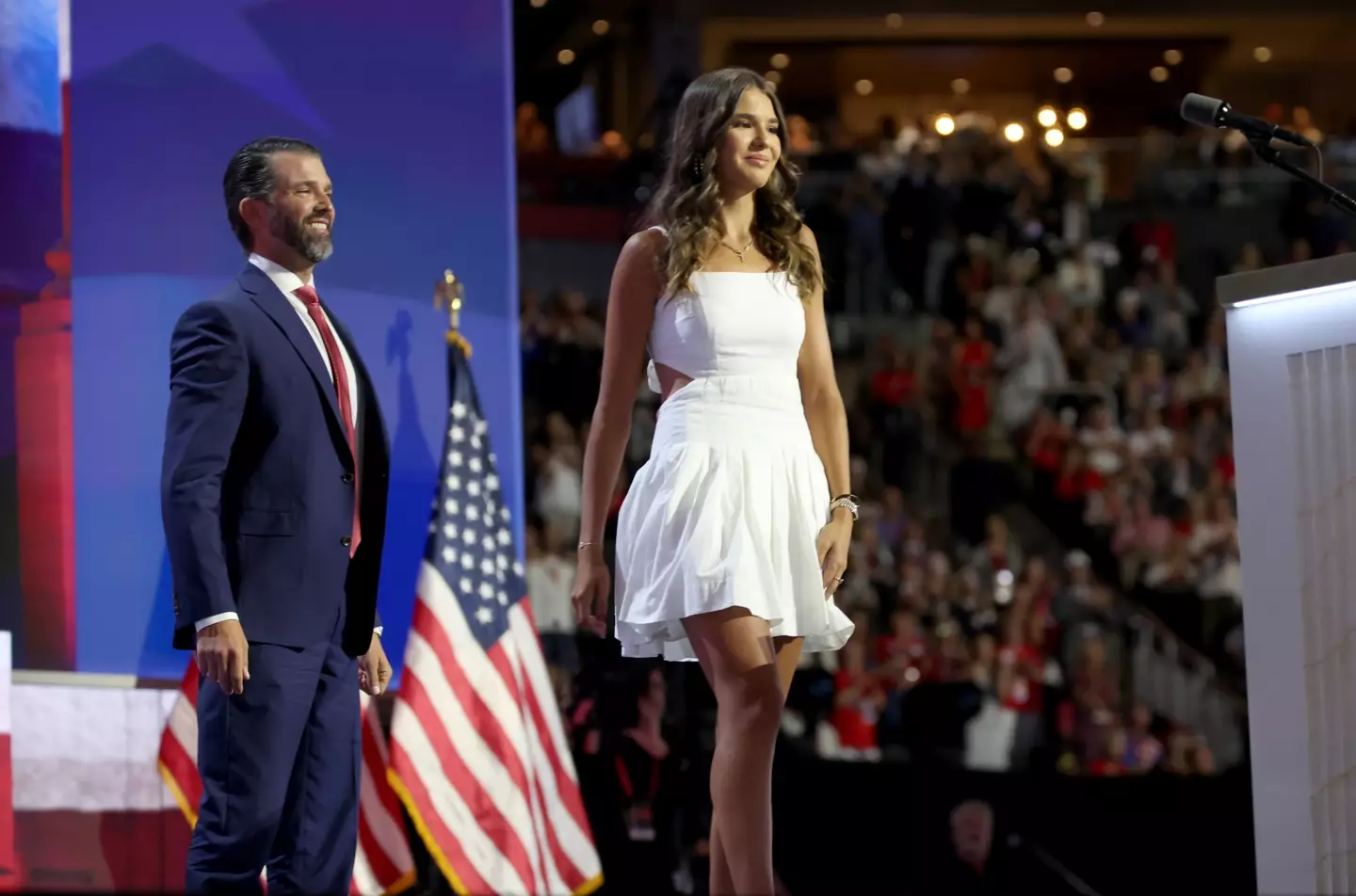 Kai is the daughter of Donald Jr and Vanessa Trump (Jason Almond / Los Angeles Times via Getty Images)