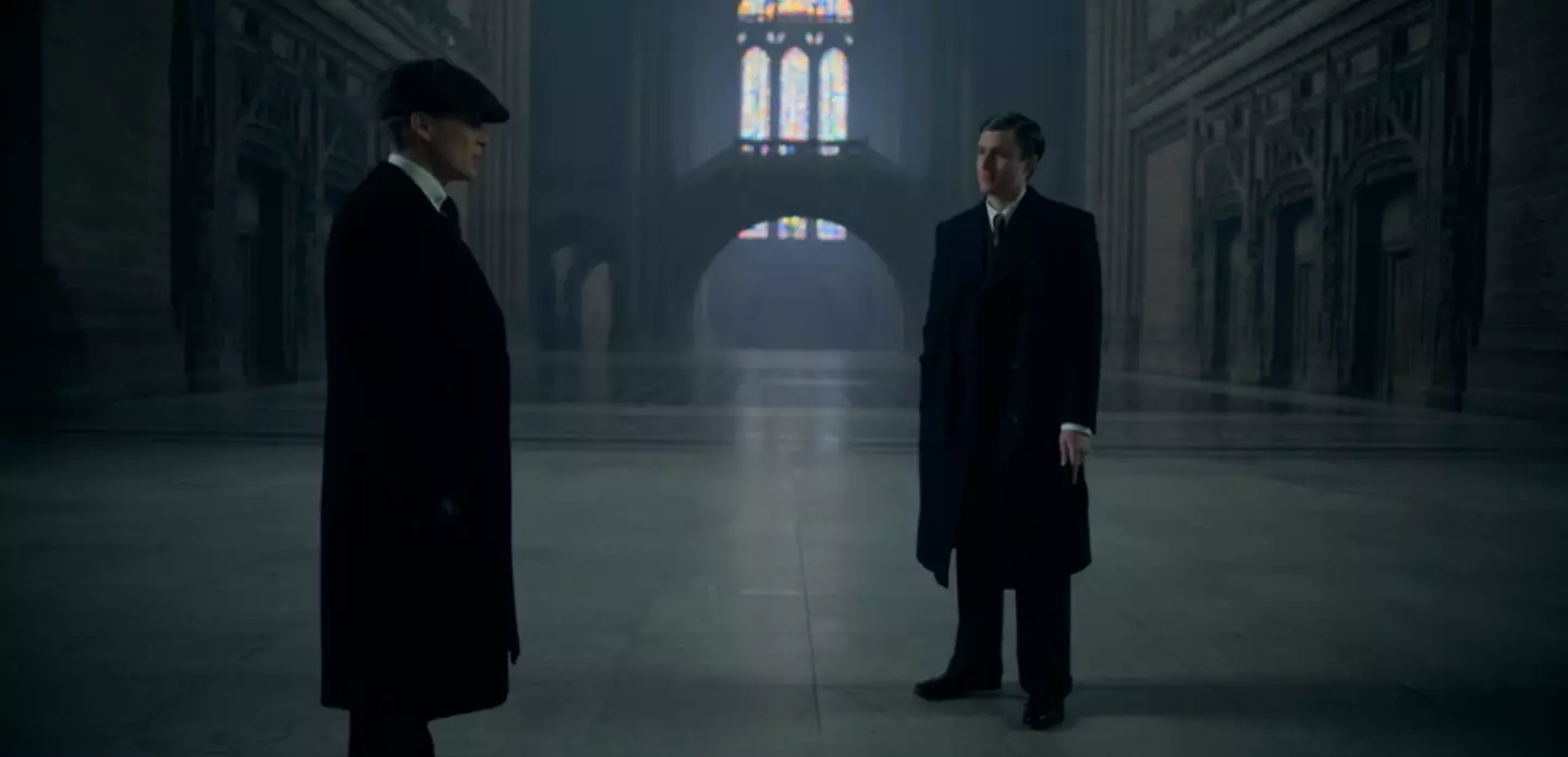 Tommy and Jack had a conversation in a church. (