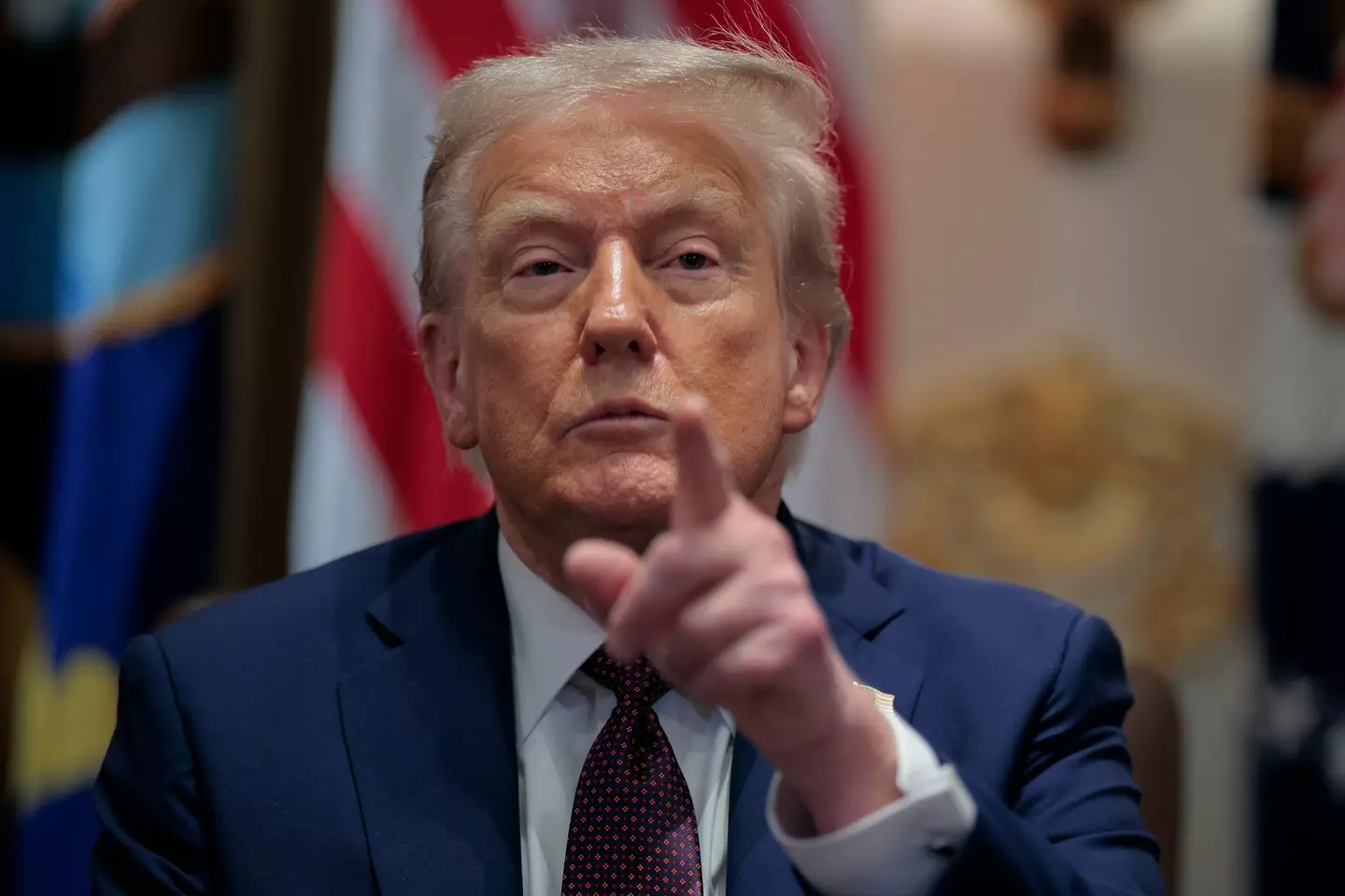 Theorists think it's all to do with military recruitment and funding (Chip Somodevilla/Getty Images)