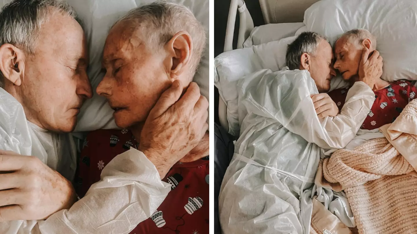 Woman captures beautiful last moments of grandparents’ 60-year love story