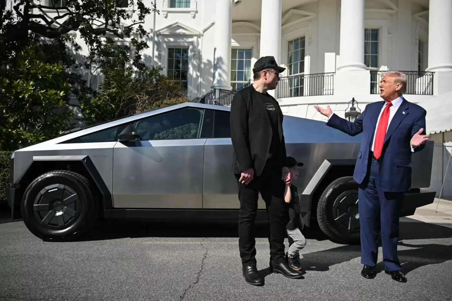 Donald Trump and Elon Musk have been feuding (MANDEL NGAN/AFP via Getty Images)