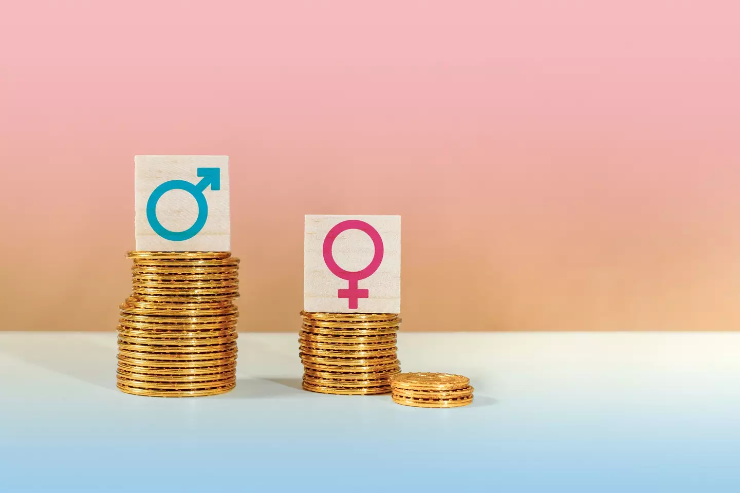 The gender pay gap is totally different to 'equal pay', which many people seem to get it confused with (Wirestock / Getty Images)