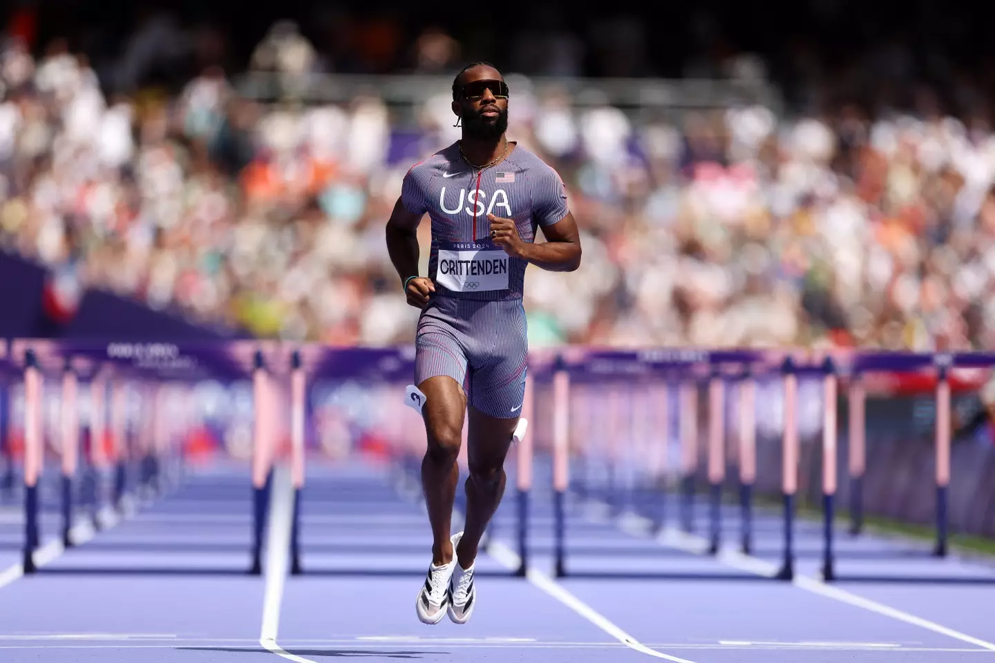 He will compete in the repechage round on Tuesday. (Hannah Peters/Getty Images)
