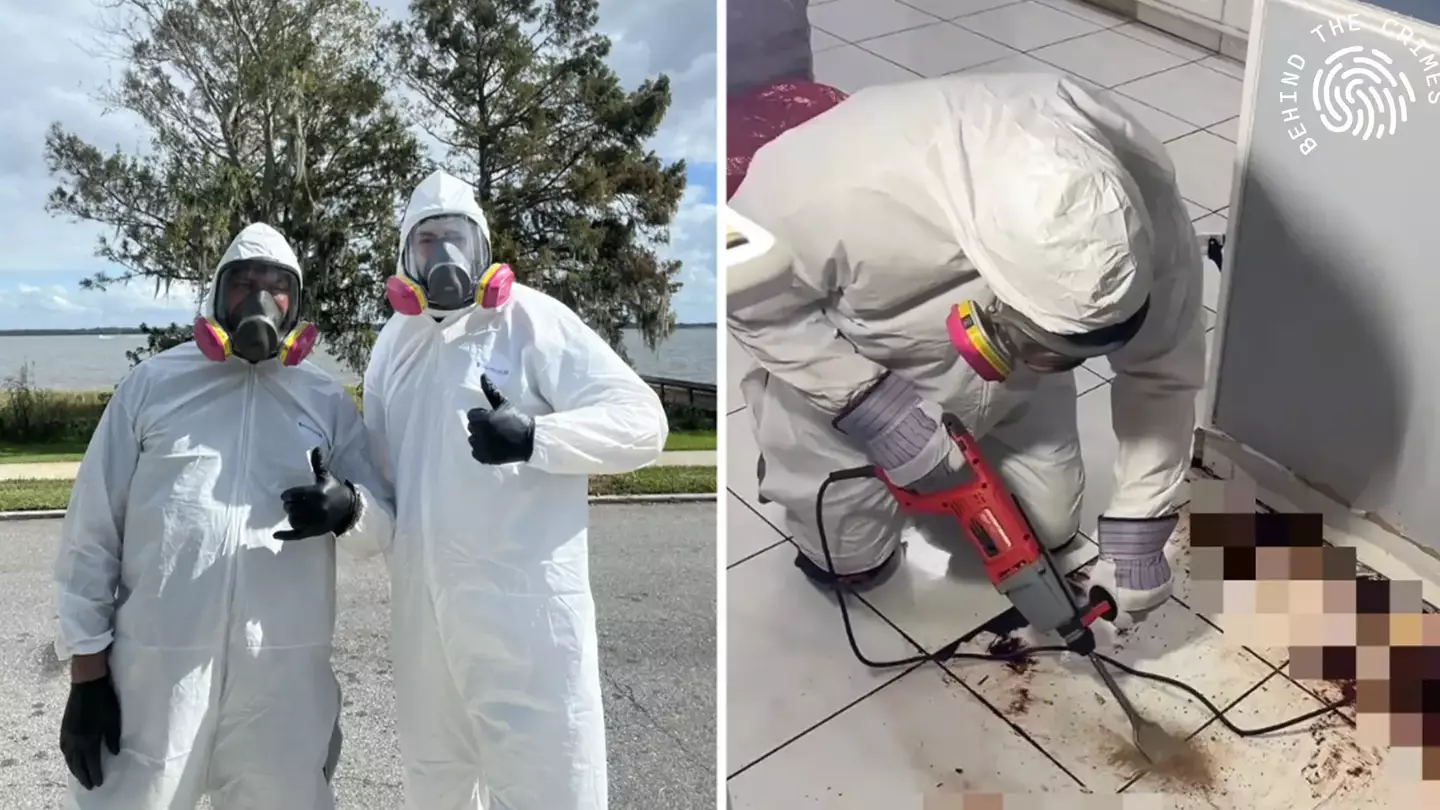 Crime scene cleaner reveals there’s only been one job he refused to finish