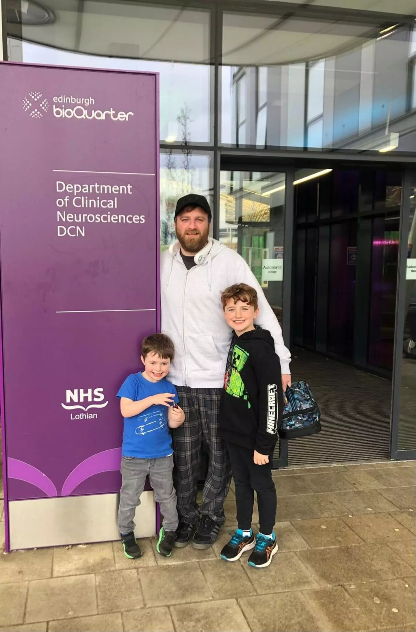 Callum Laing was preparing to leave his two sons behind. (Reach PLC)