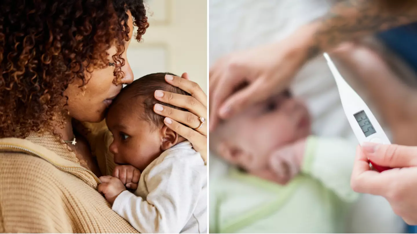 Mum issues urgent warning to parents to ‘stop kissing babies’ after fears of spreading illness