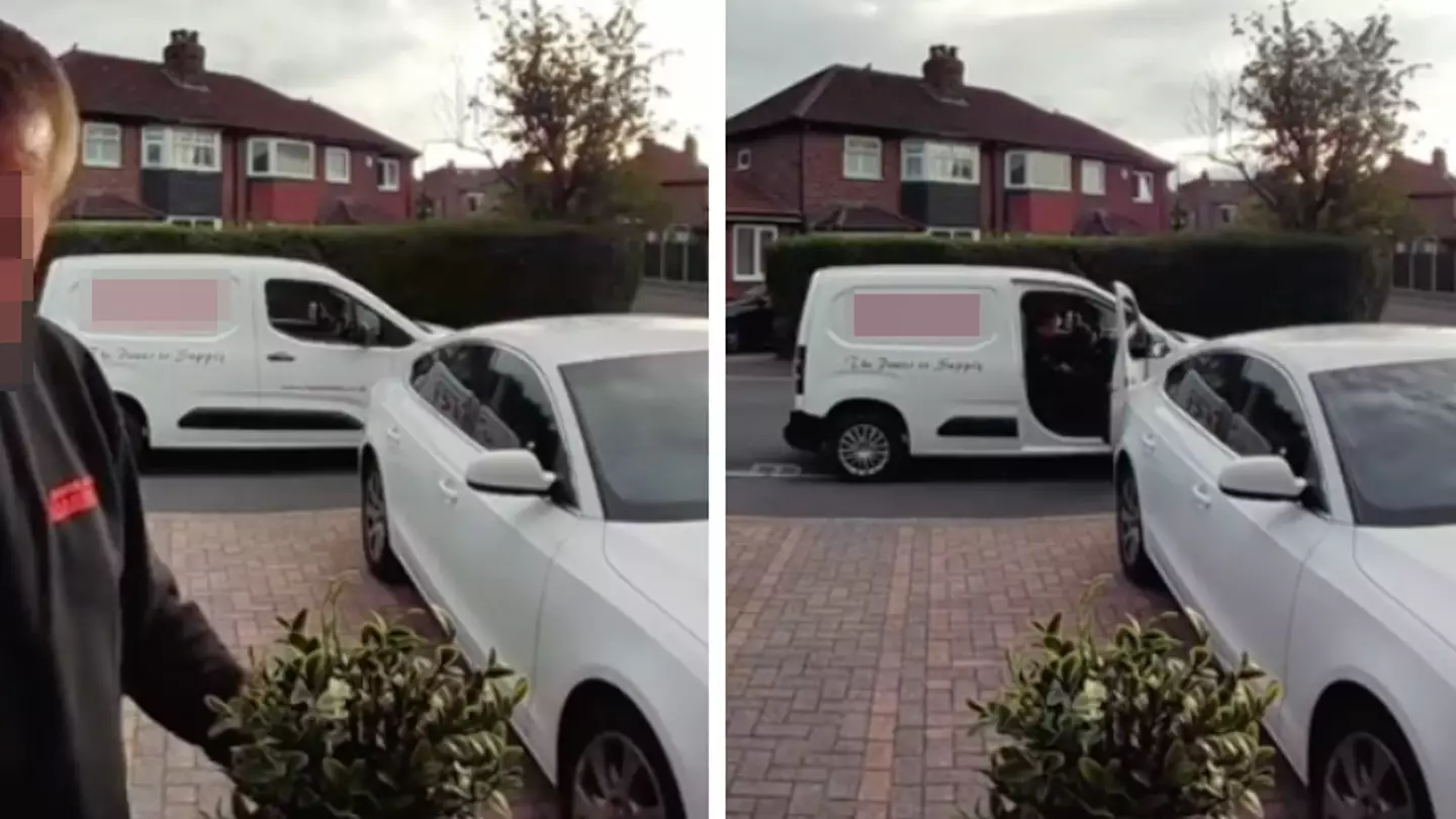 Five-year-old girl has hilarious response when delivery man knocks on the door