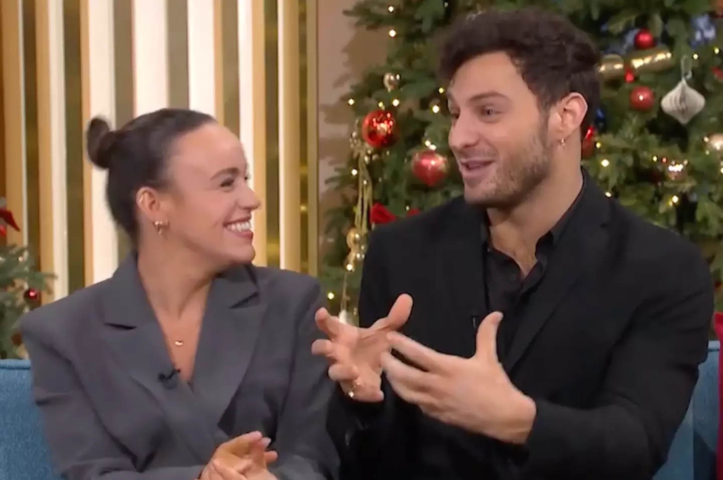 Strictly winners, Ellie Leach and Vito Coppola, addressed their 'romance' on This Morning.
