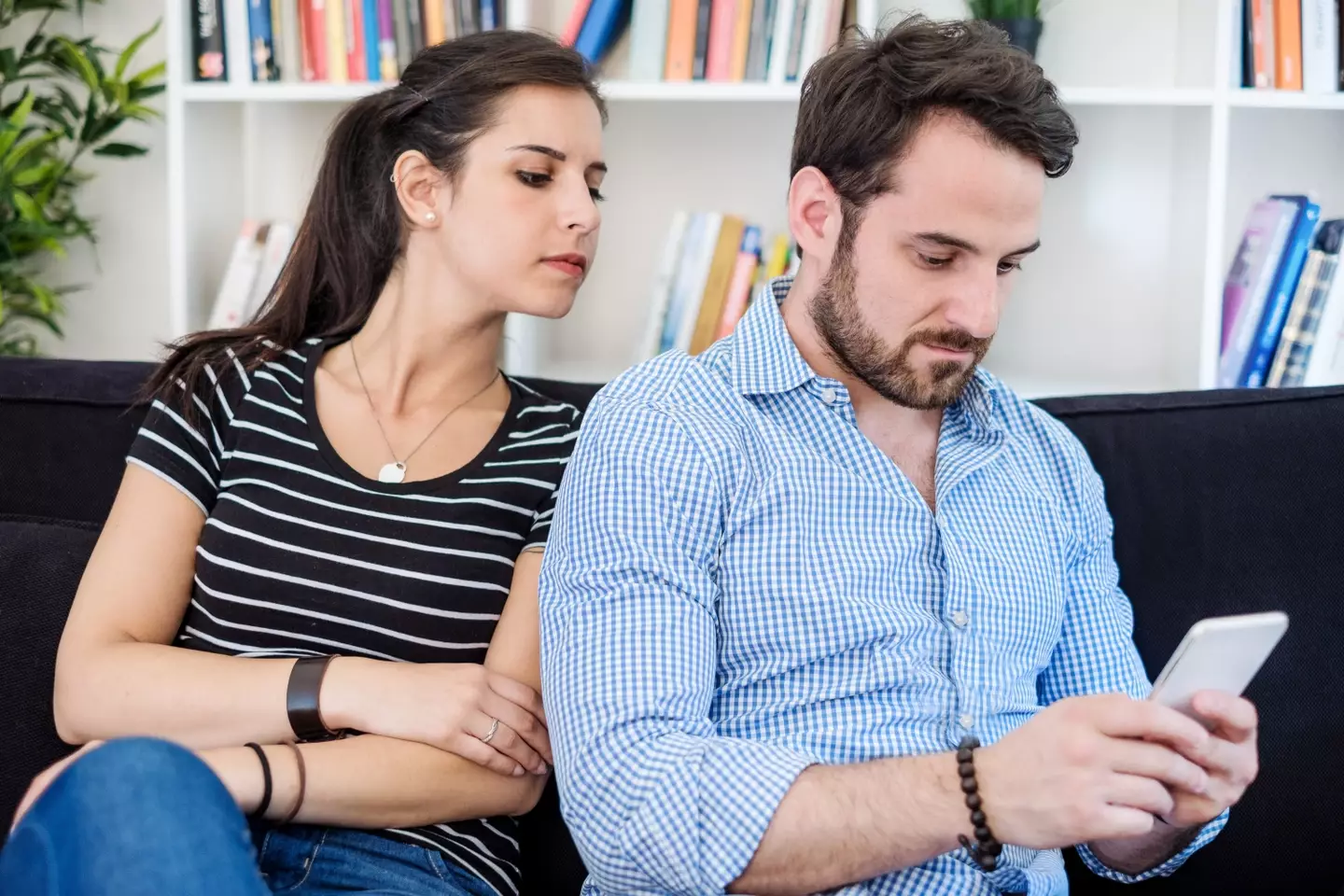 Women in the comments said they caught they husbands doing similar things online (