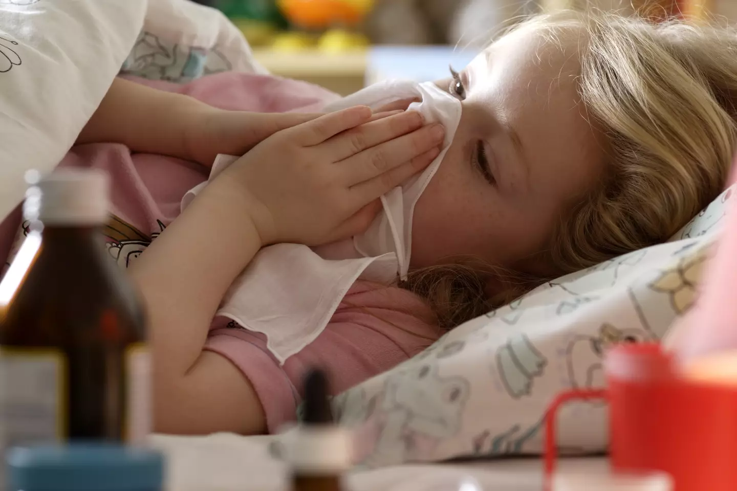 Keep sick kids at home (Peter Cade / Getty Images)