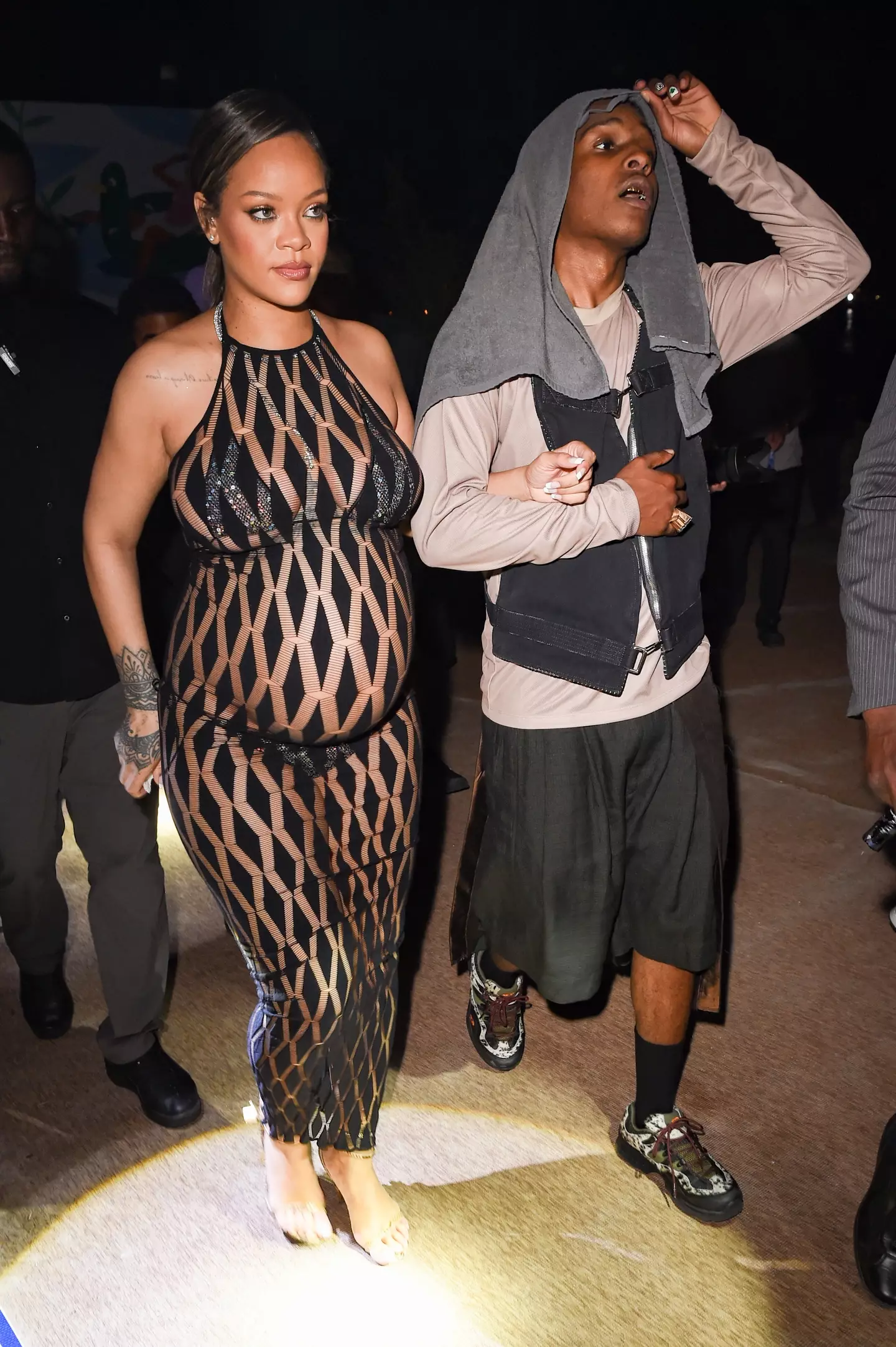Rihanna was under the same ob-gyn as some of the Kardashians were during their birthing experiences.