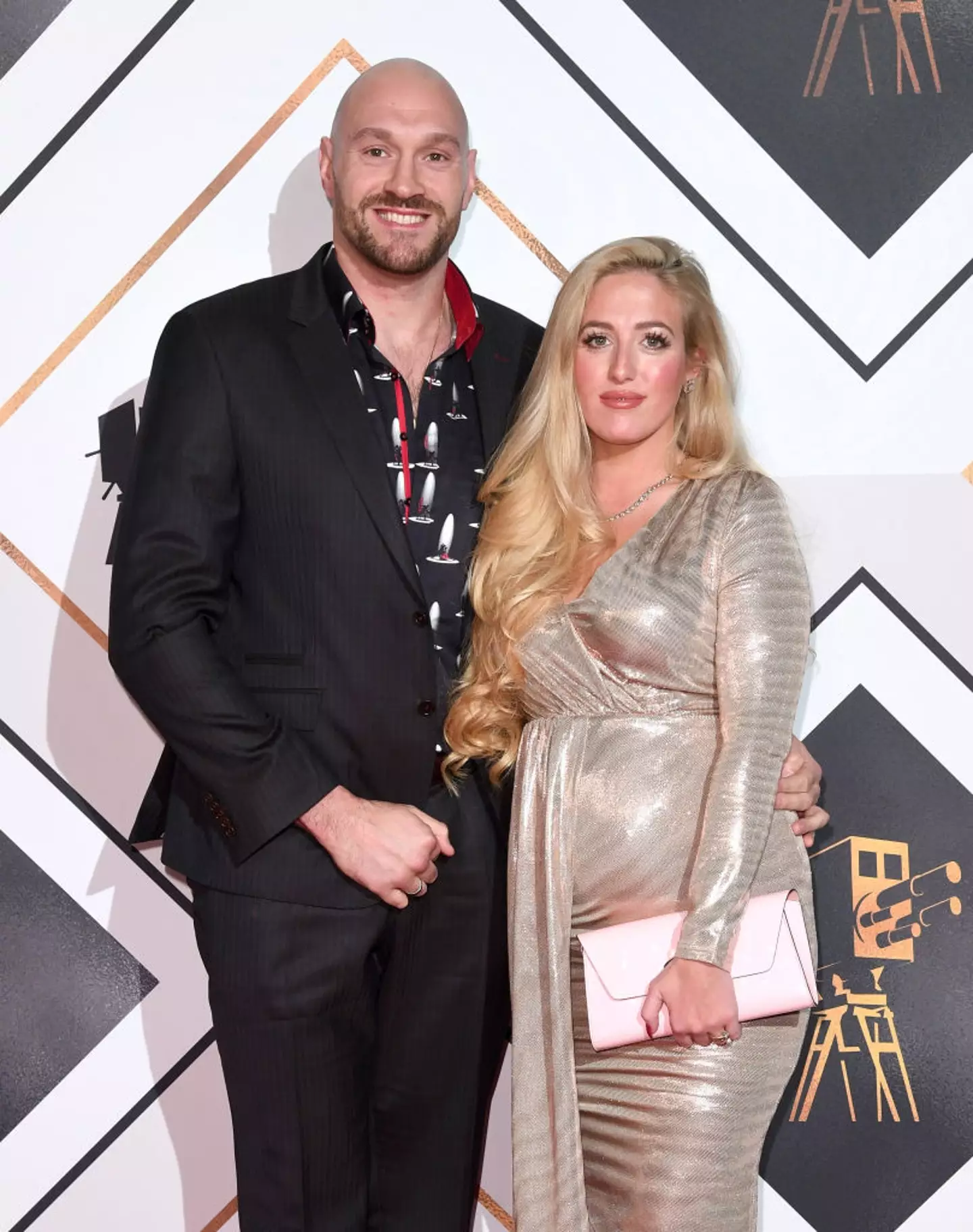 Tyson Fury and Paris Fury attend the 2018 BBC Sports Personality Of The Year at The Vox Conference Centre on December 15, 2018 in Birmingham, England (Photo by Karwai Tang/WireImage)