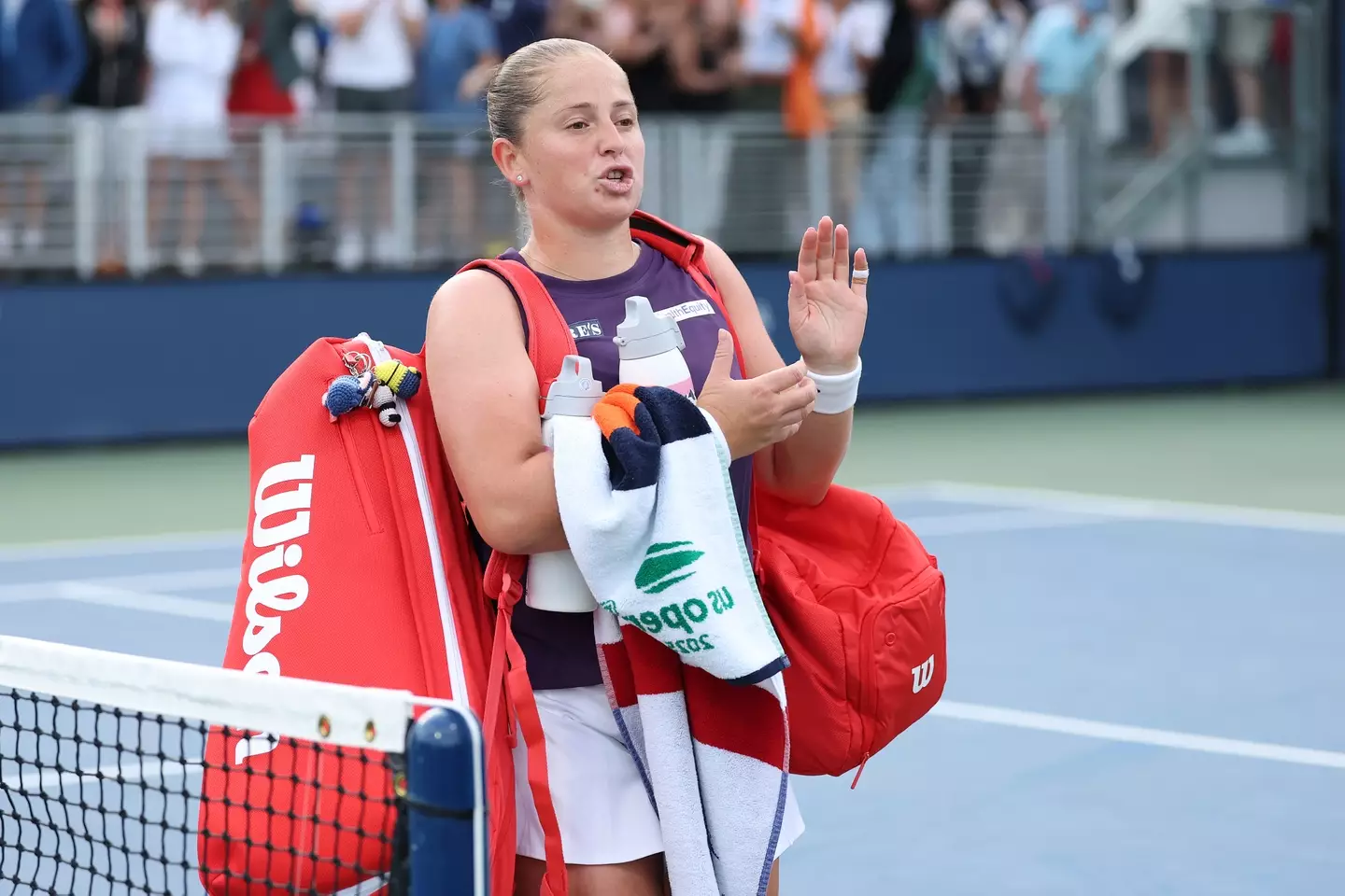 The Latvian went on to maintain that Taylor's behaviour was 'very disrespectful' (Clive Brunskill/Getty Images)