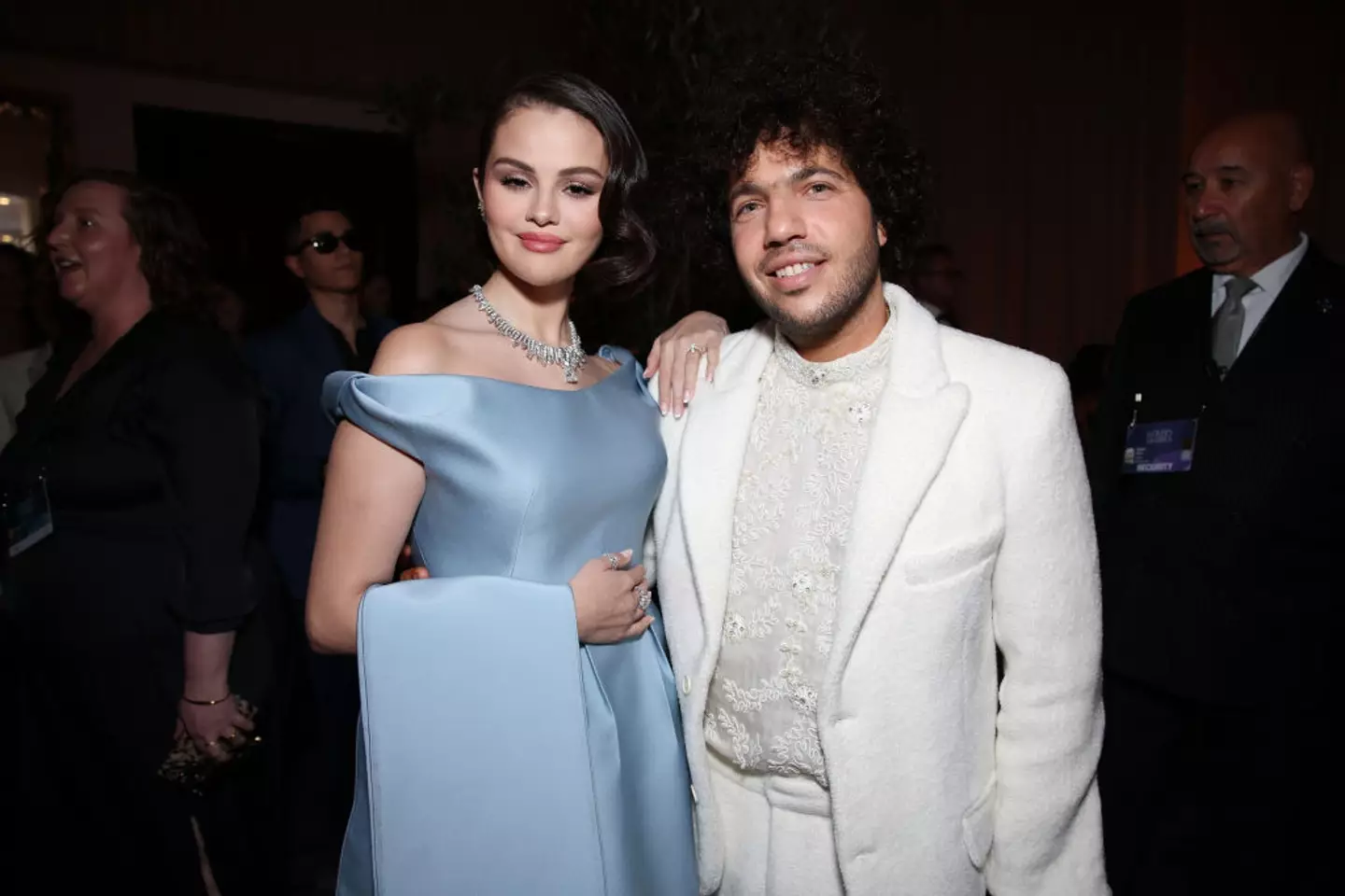 Benny Blanco had a special Valentine's Day surprise for Selena Gomez (Jason Armond / Los Angeles Times via Getty Images)