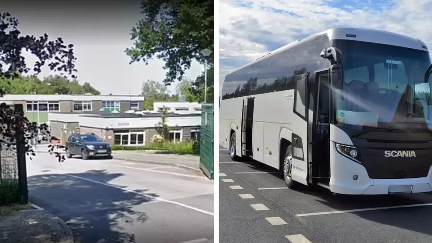 Parents horrified after teachers forgot about child during school trip leaving them sleeping on coach in carpark