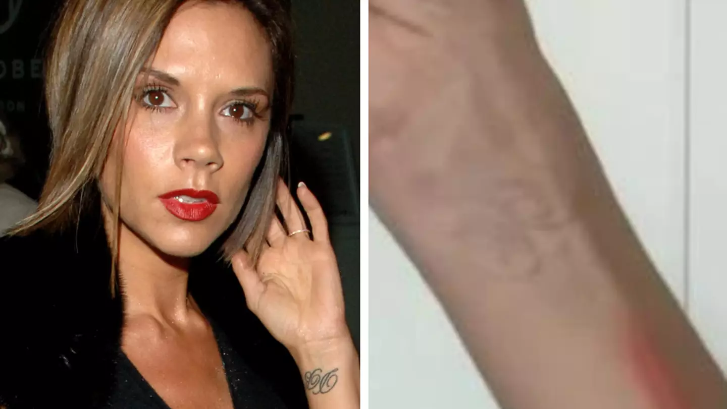 Victoria Beckham explains why she got rid of her tattoo dedicated to David