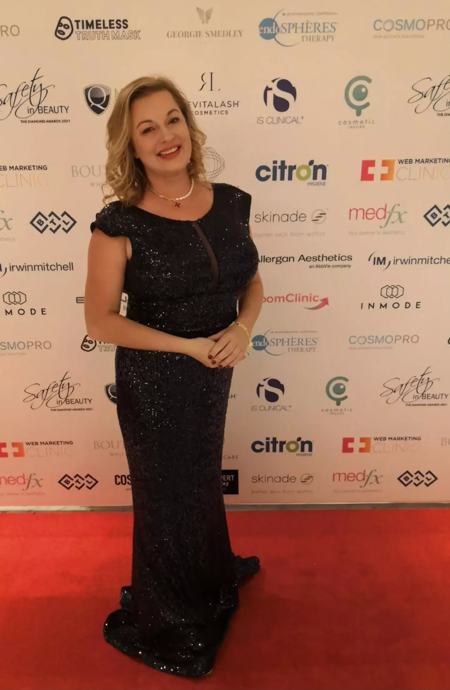 Abigail before her stomach swelled.