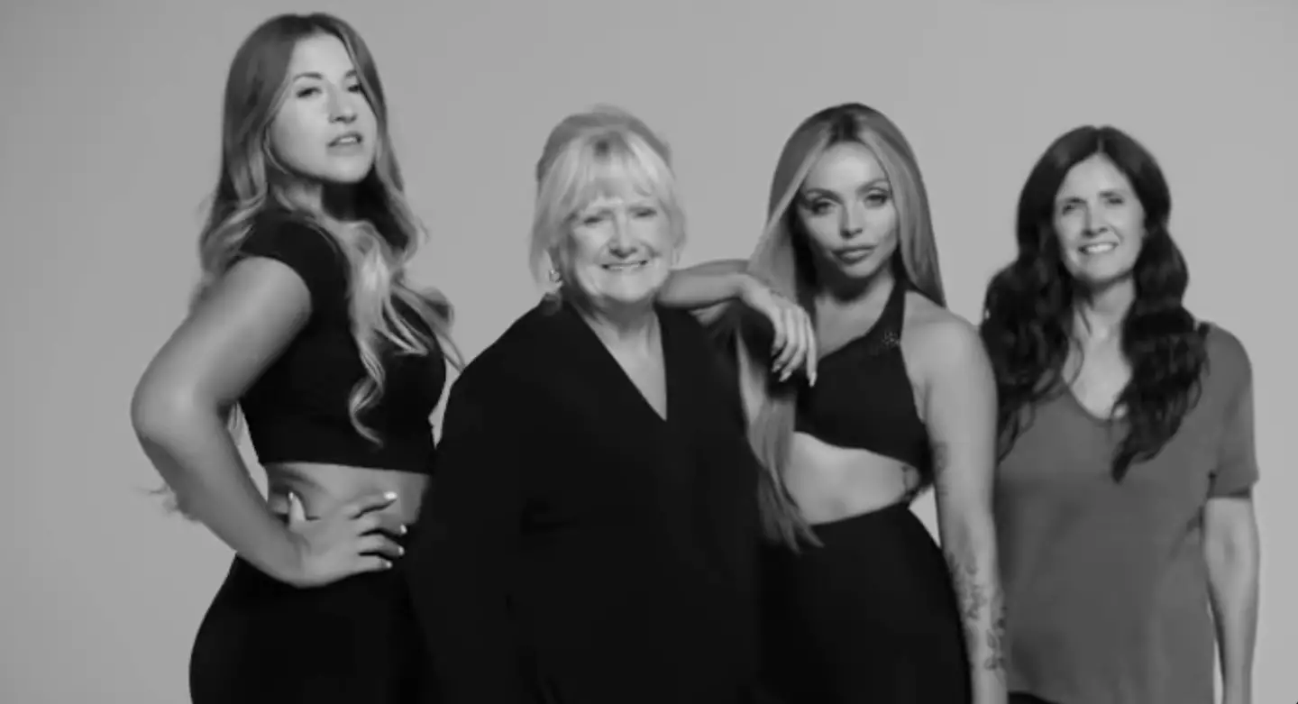 Jesy Nelson has paid tribute to Nanny Ginge on Instagram. (