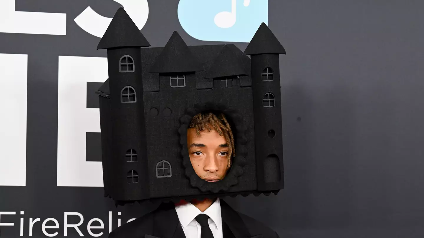 Jaden Smith fans 'work out' reason behind unusual outfit for Grammys