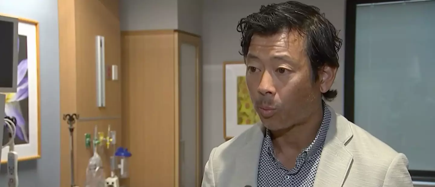 Dr David Ouyang shared his side of the story. (NBC Chicago)