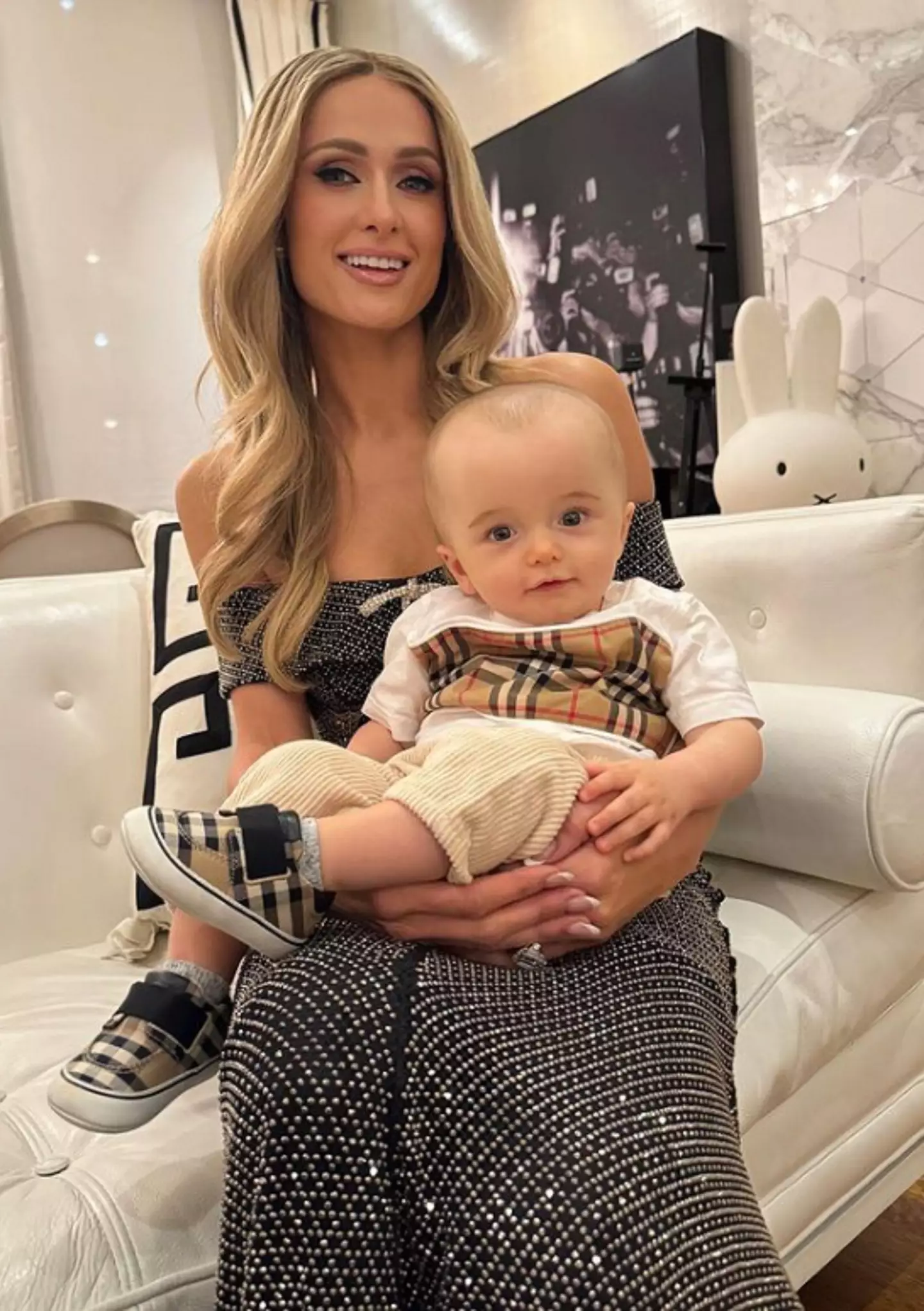 Paris Hilton welcomed her first child earlier this year.