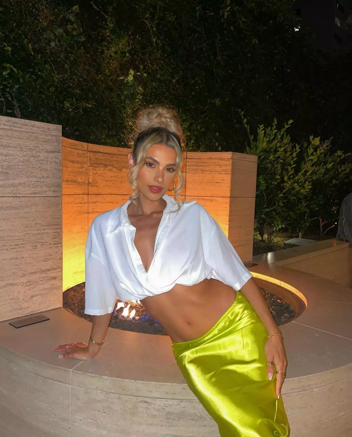 Joanna has joined the villa as a bombshell.